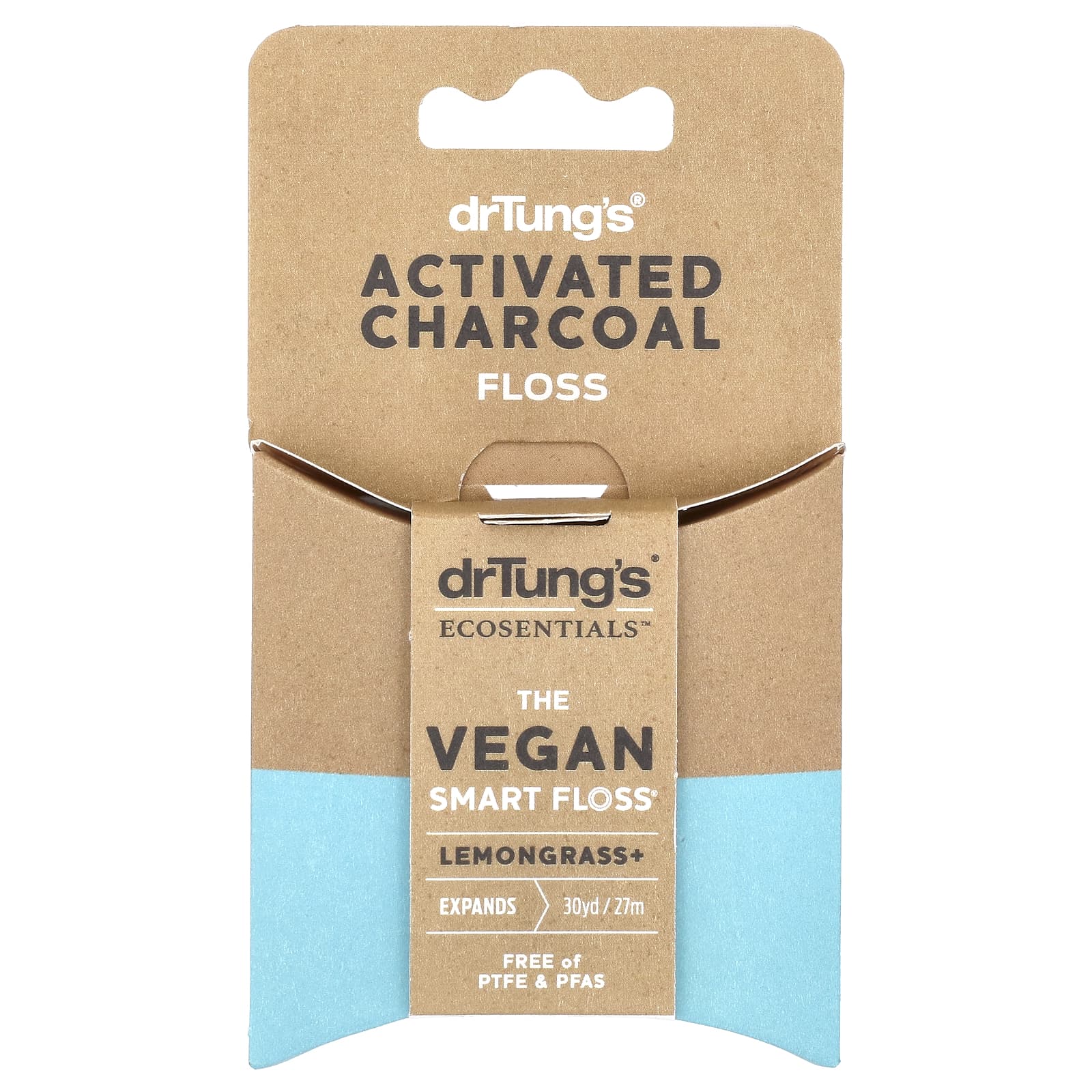 Dr Tungs Ecosentials веганская нить Smart Floss лемонграсс 27 м 30 ярдов 1790₽