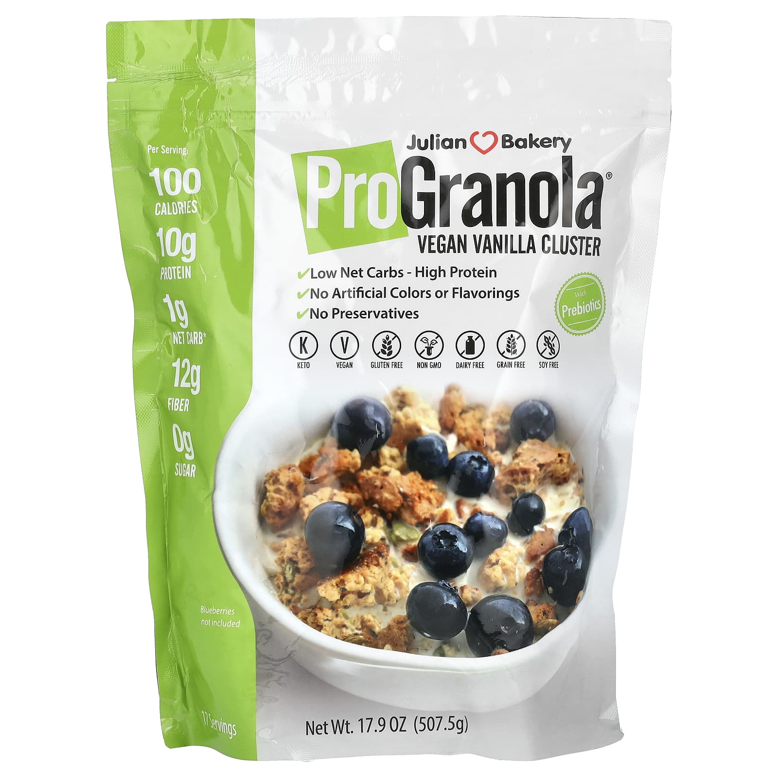 Julian Bakery Pro Granola со вкусом веганской ванили 5075 г 179 унции 2890₽