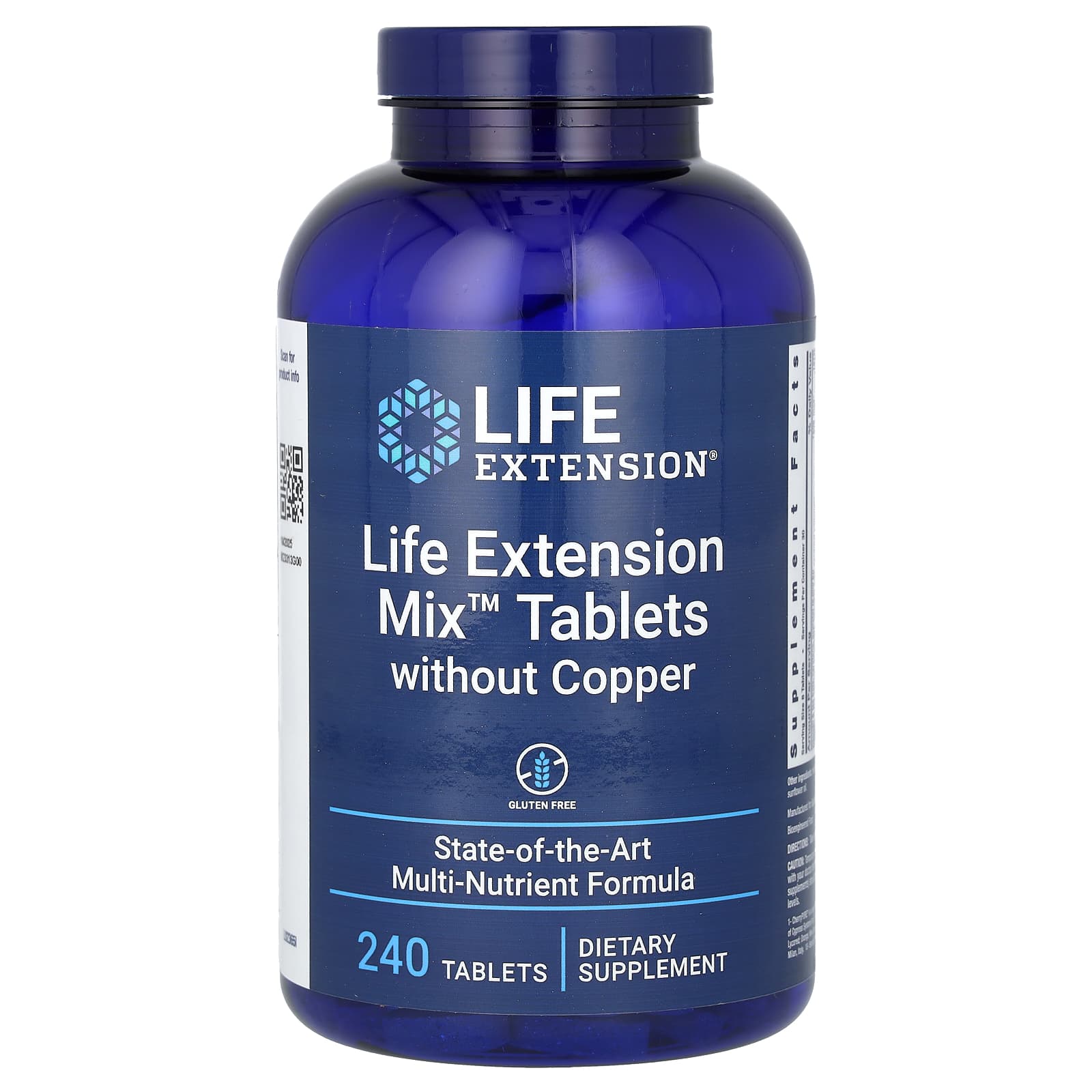 Life Extension комплекс таблеток без меди 240 таблеток 10590₽