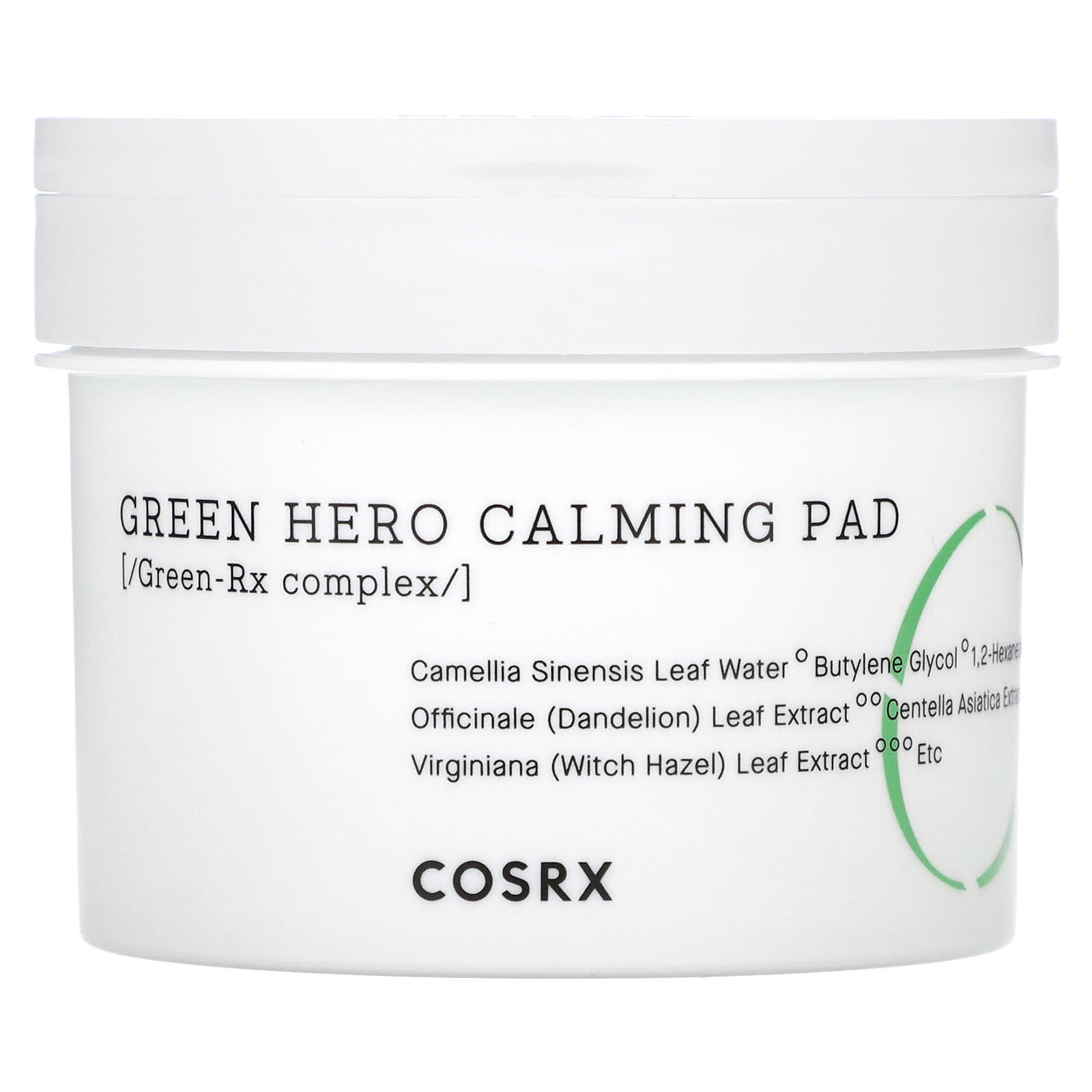 CosRx One Step Green Hero Calming Pad успокаивающие диски для лица 70 шт 2390₽