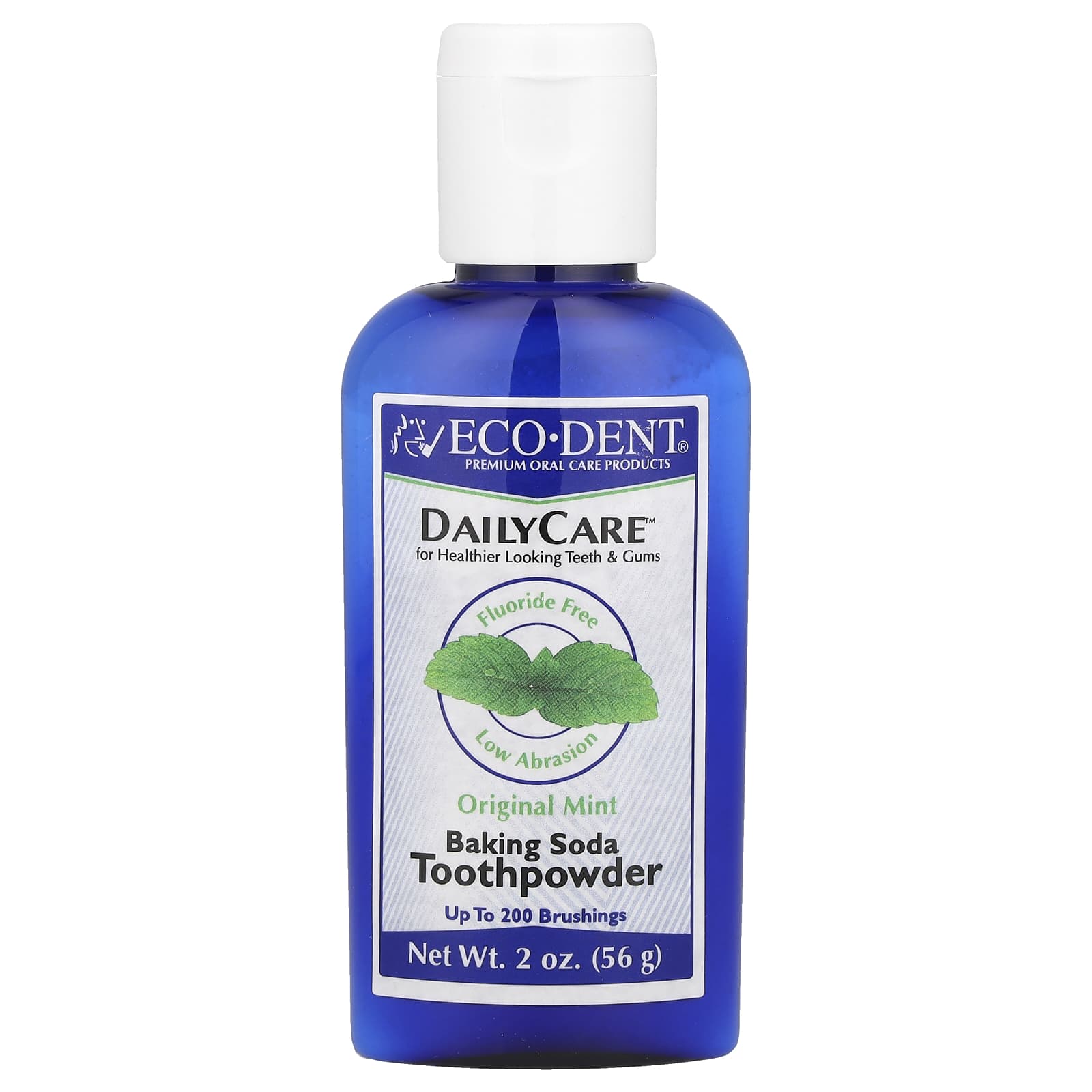 Eco-Dent Daily Care зубной порошок с пищевой содой Оригинальная мята 56 г 2 унции 1890₽