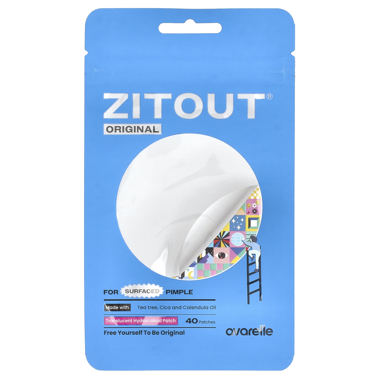 Avarelle, Zitout® Original, 40 патчей