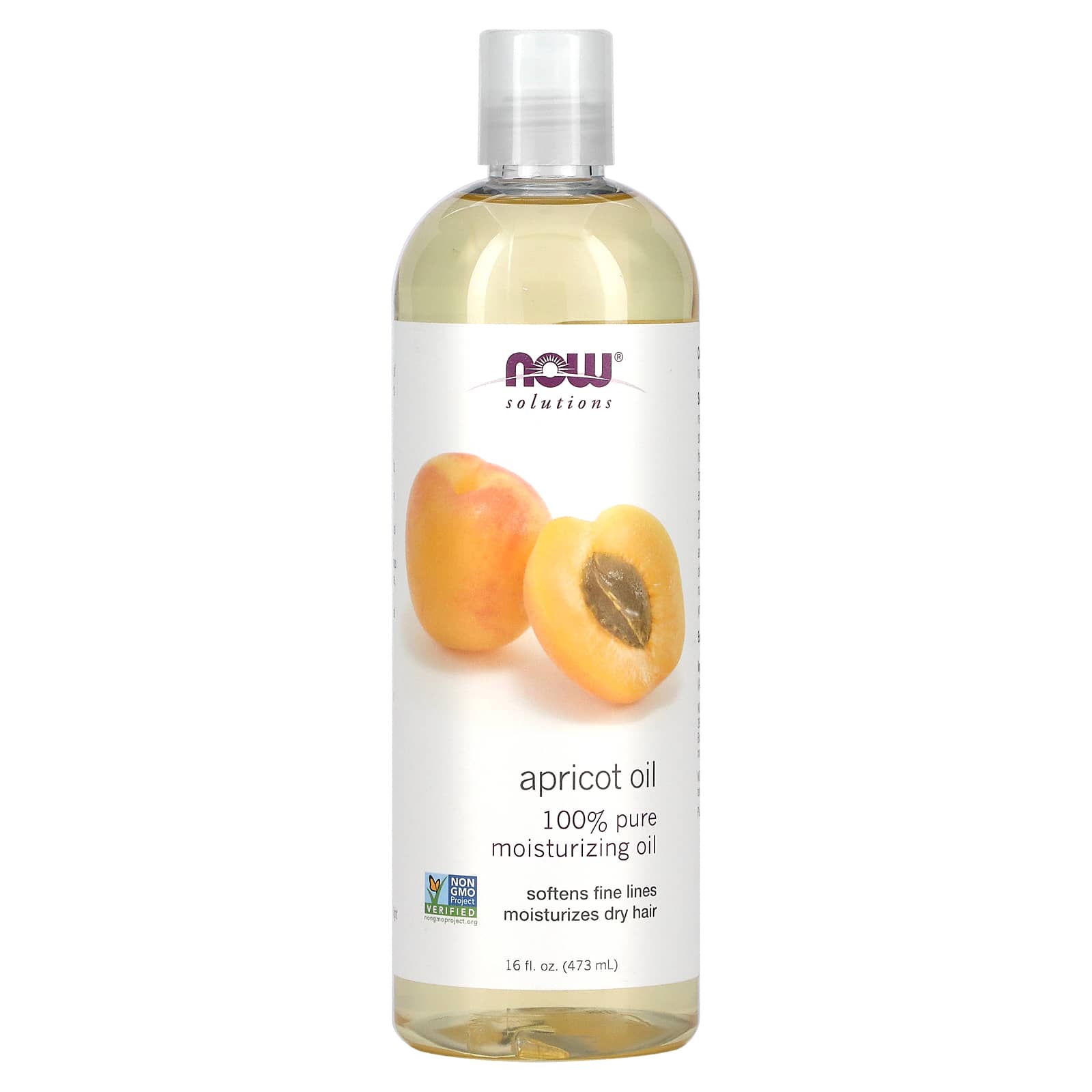 NOW Foods Solutions Apricot Oil 16 жидких унций 473 мл 2190₽