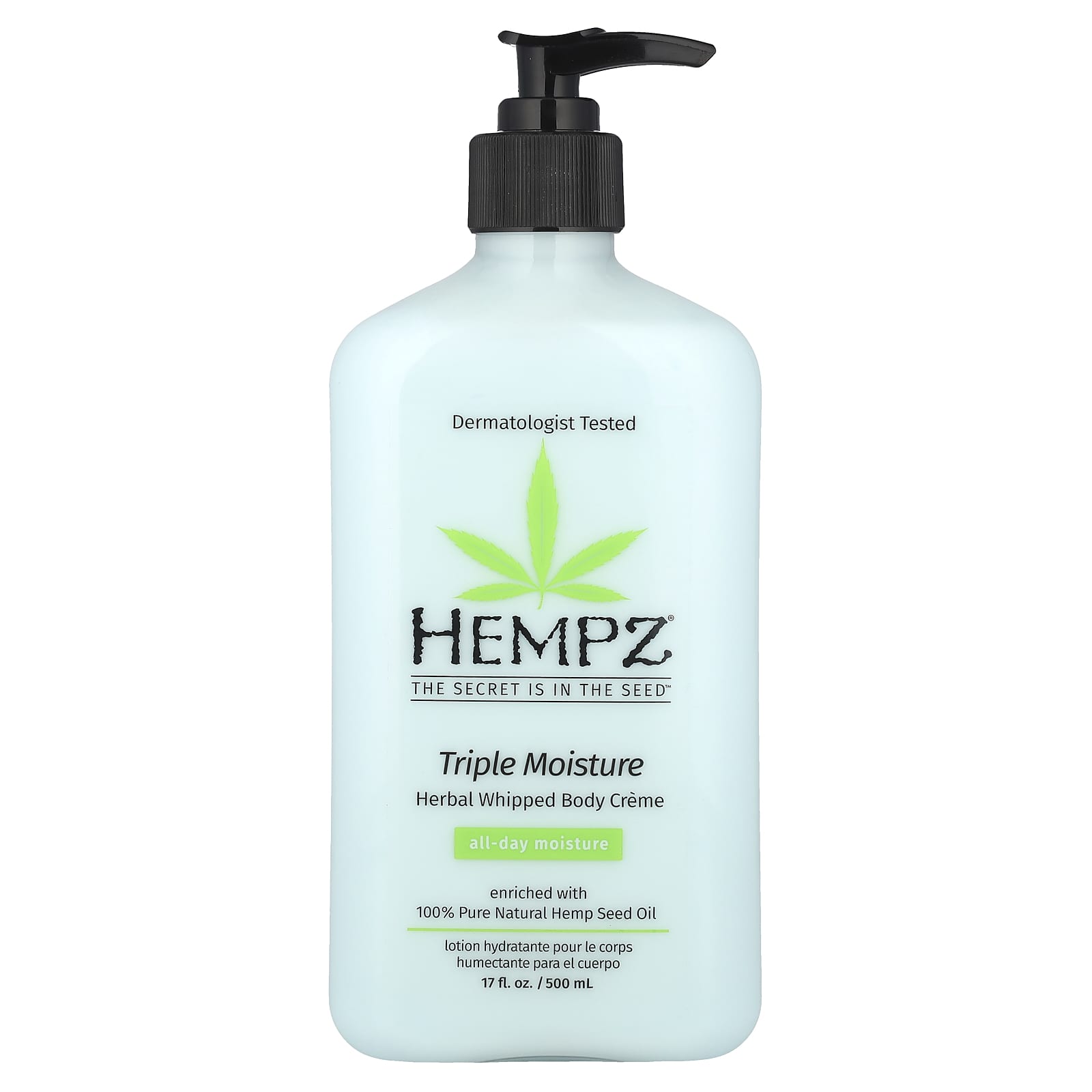 Hempz Triple Moisture крем-мусс для тела на растительной основе 500 мл 3790₽