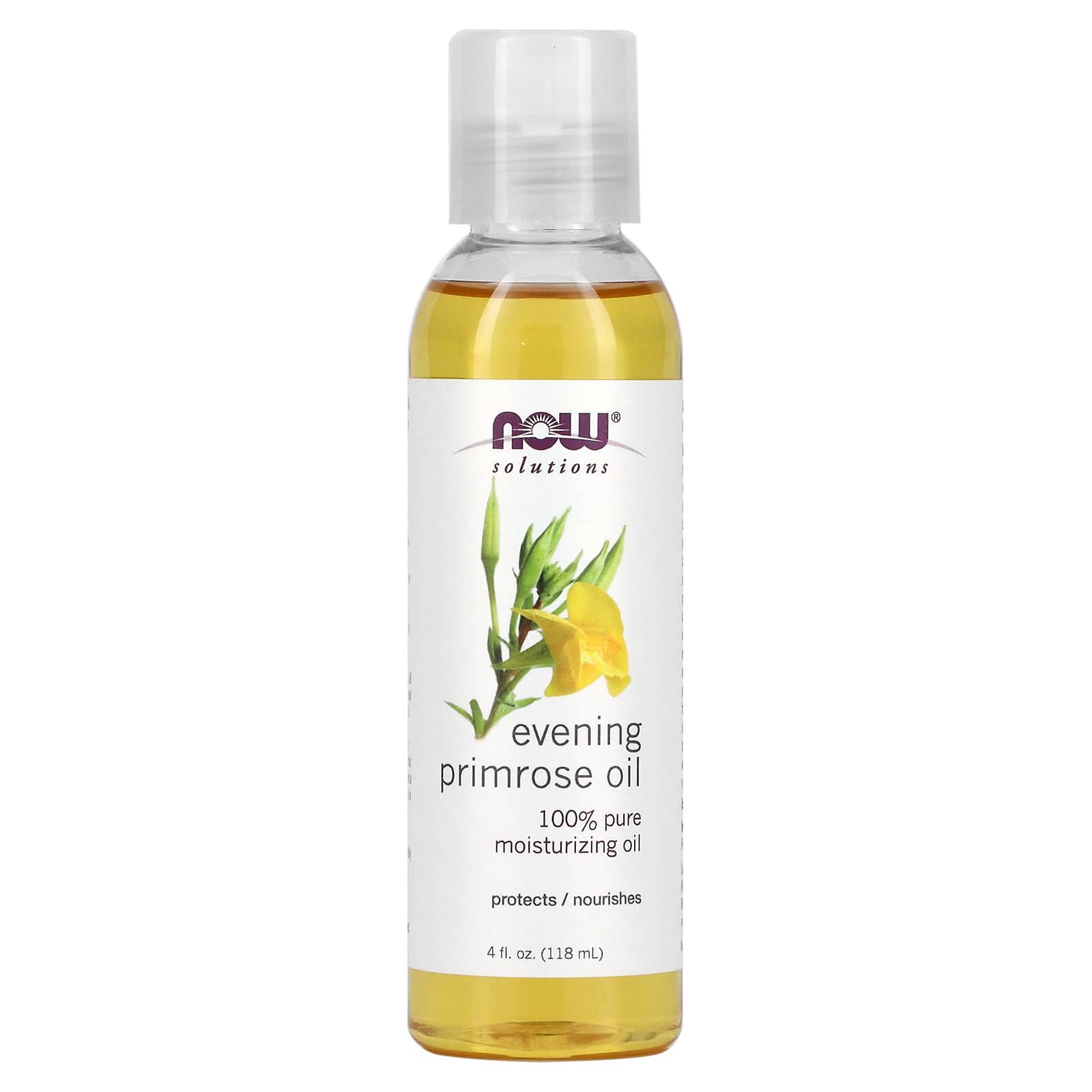 NOW Foods Solutions масло примулы вечерней 118 мл 4 жидких унции 2690₽