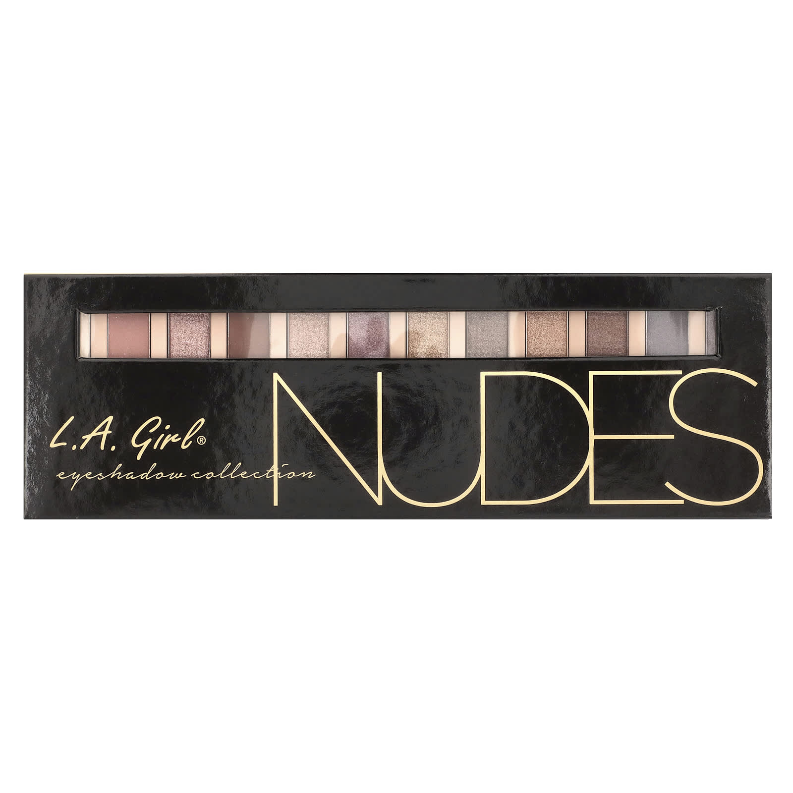 LA Girl Beauty Brick палитра теней для век из 12 цветов GES331 Nudes 12 г 042 унции 1890₽