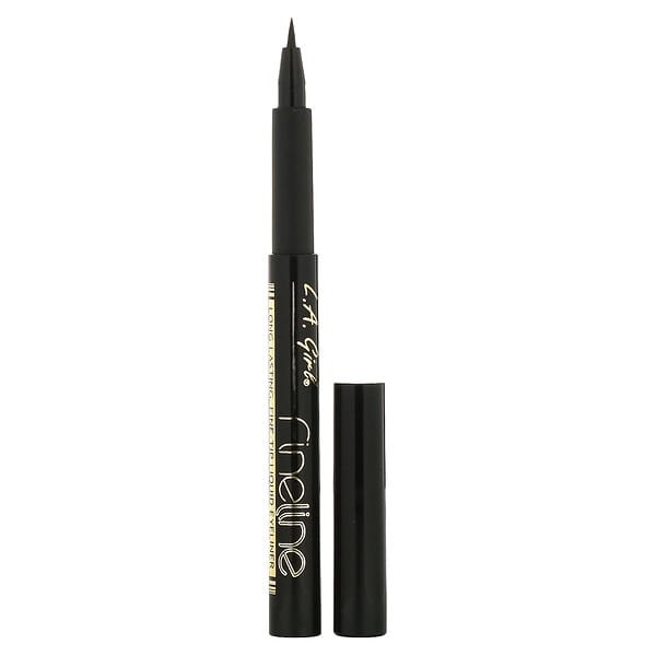 L.A. Girl, Fineline Eyeliner, GLE721 Black, 1,1 мл (0,037 жидк. Унции)