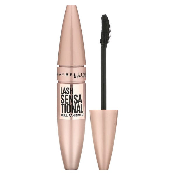 Maybelline, Тушь для ресниц Lash Sensational, оттенок 253 угольно-черный, 9,5 мл
