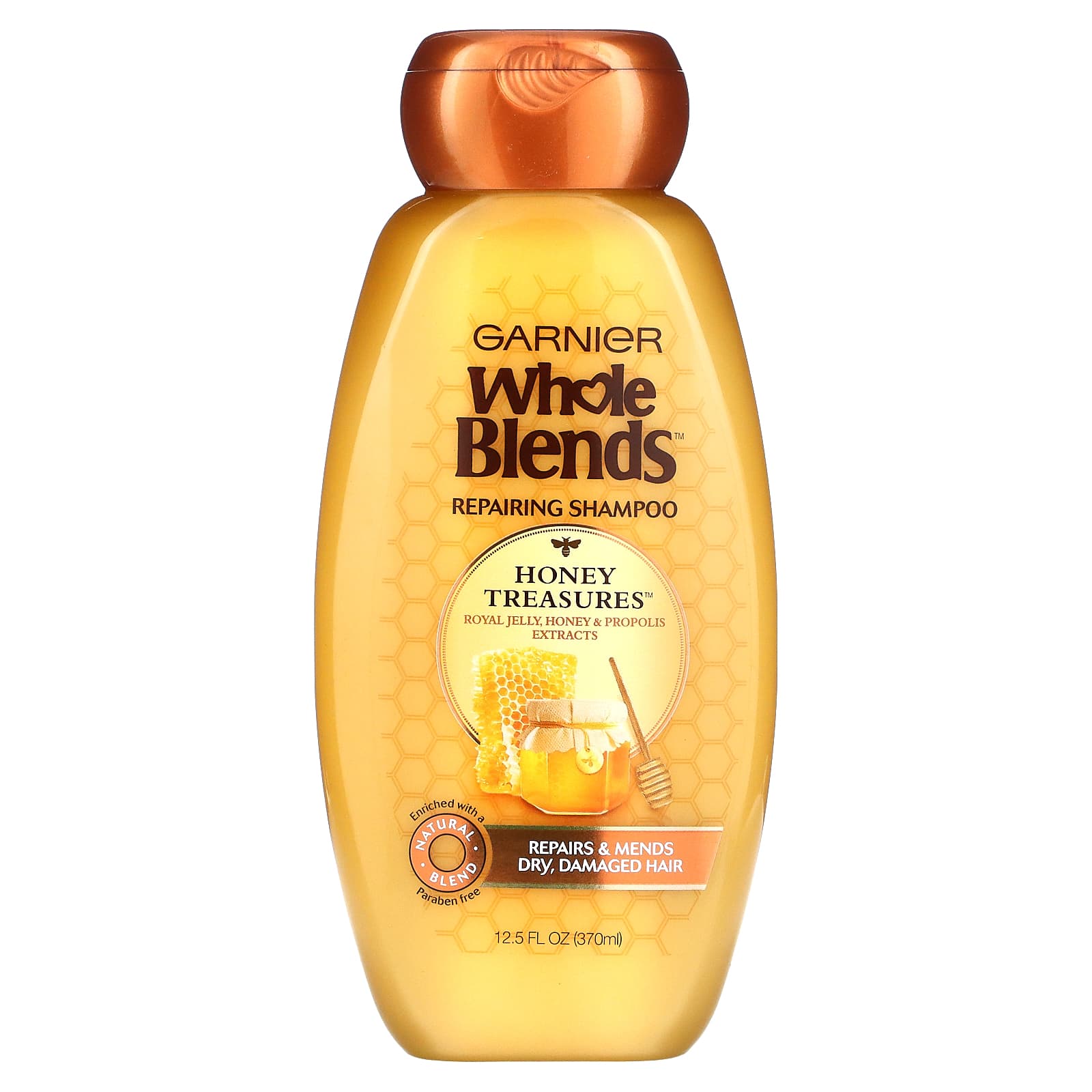 Garnier Восстанавливающий шампунь Whole Blends Медовые сокровища 370 мл 1890₽