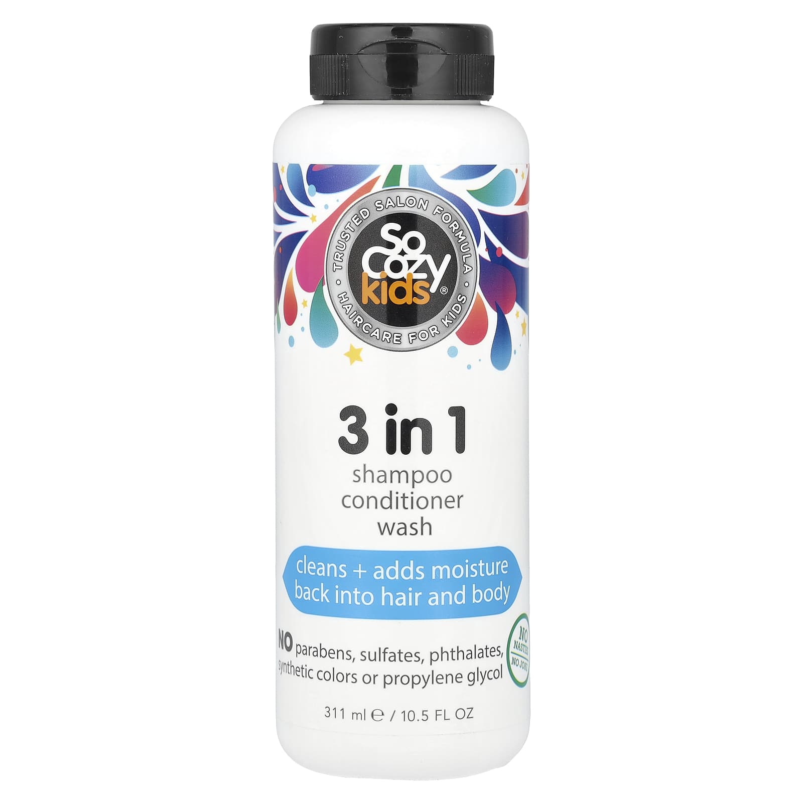 SoCozy Kids средство 3 в 1 шампунь кондиционер гель для душа 311 мл 2090₽