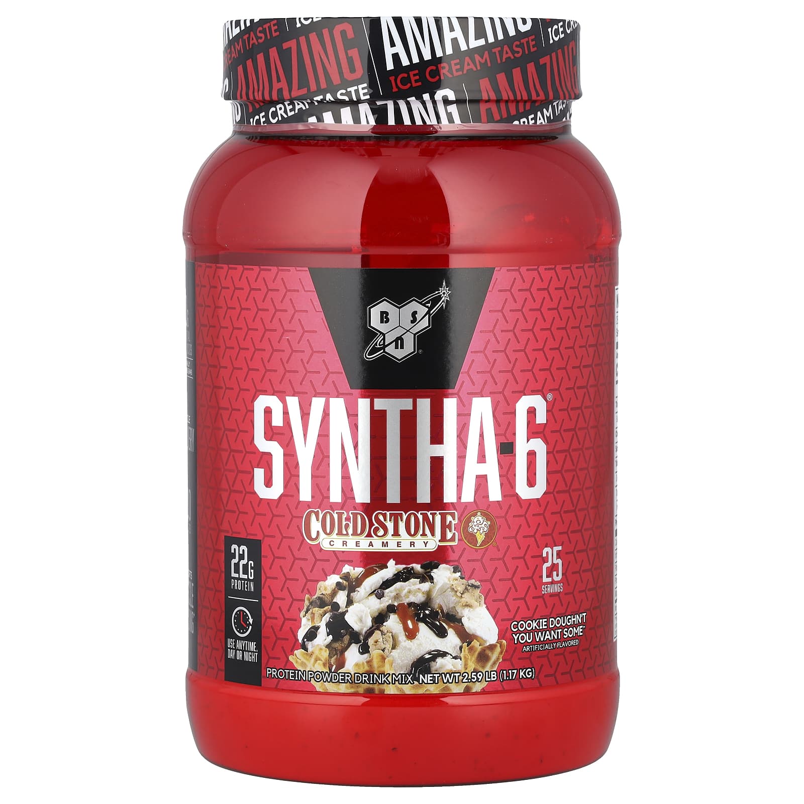 BSN Syntha-6 Cold Stone Creamery со вкусом печенья Cookie Doughnt You Want Some 117 кг 7790₽