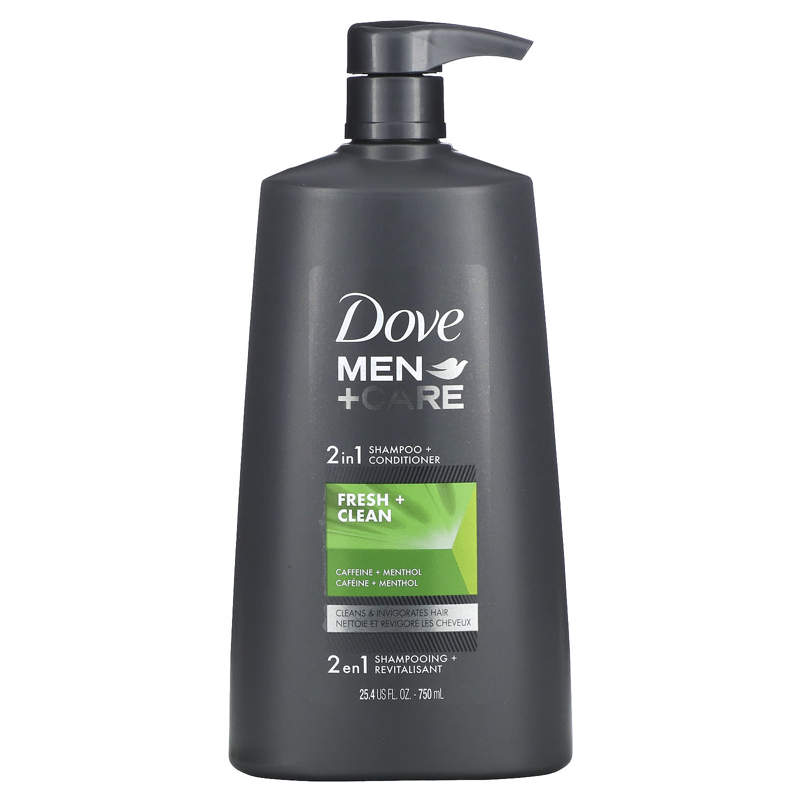 Dove Men Care шампунь и кондиционер 2 в 1 Fresh - Clean 750 мл 254 жидк Унции 2190₽