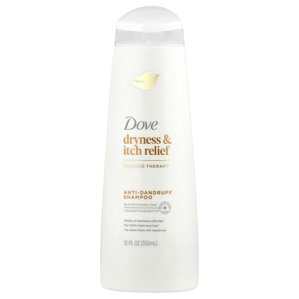 Dove, Dermacare Scalp, шампунь против перхоти, для снятия сухости и зуда, 355 мл (12 жидк. Унций)