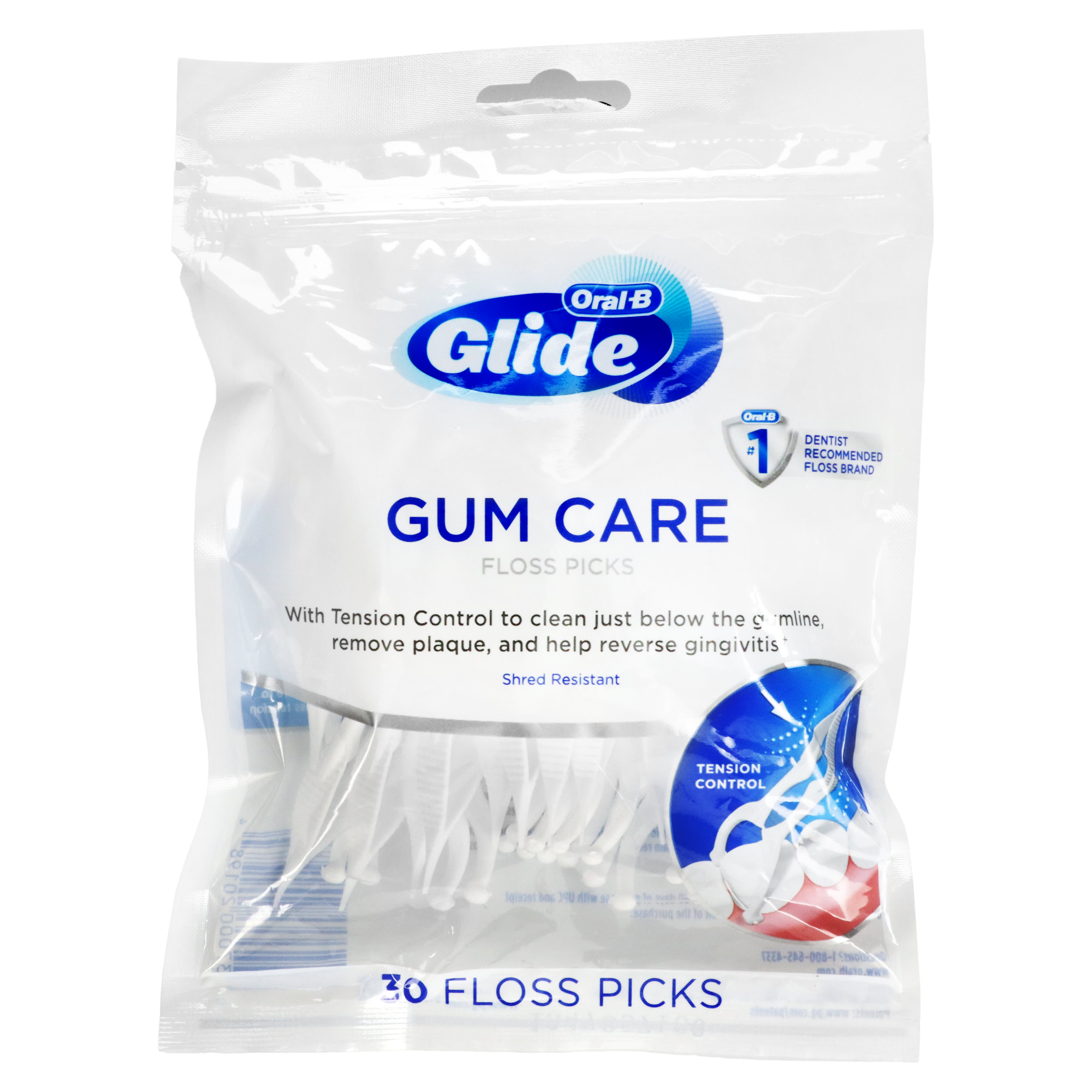Oral-B Glide Уход за деснами зубочистка 30 штук 1590₽