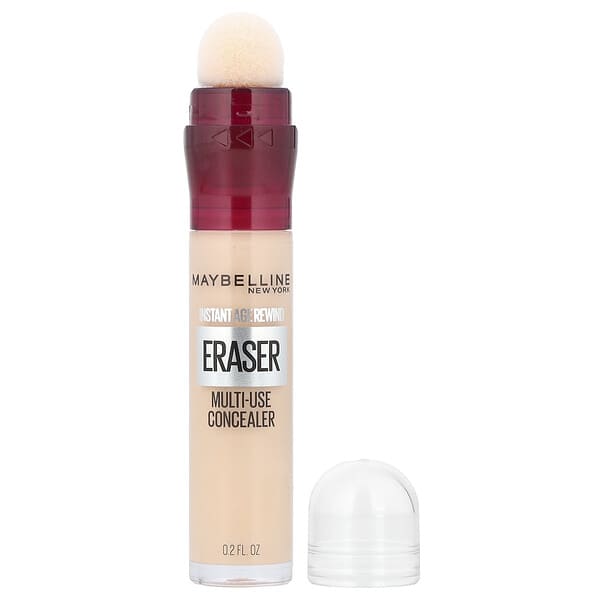 Maybelline, Instant Age Rewind, ластик, универсальный консилер, 100 оттенков слоновой кости, 6 мл (0,2 жидк. Унции)