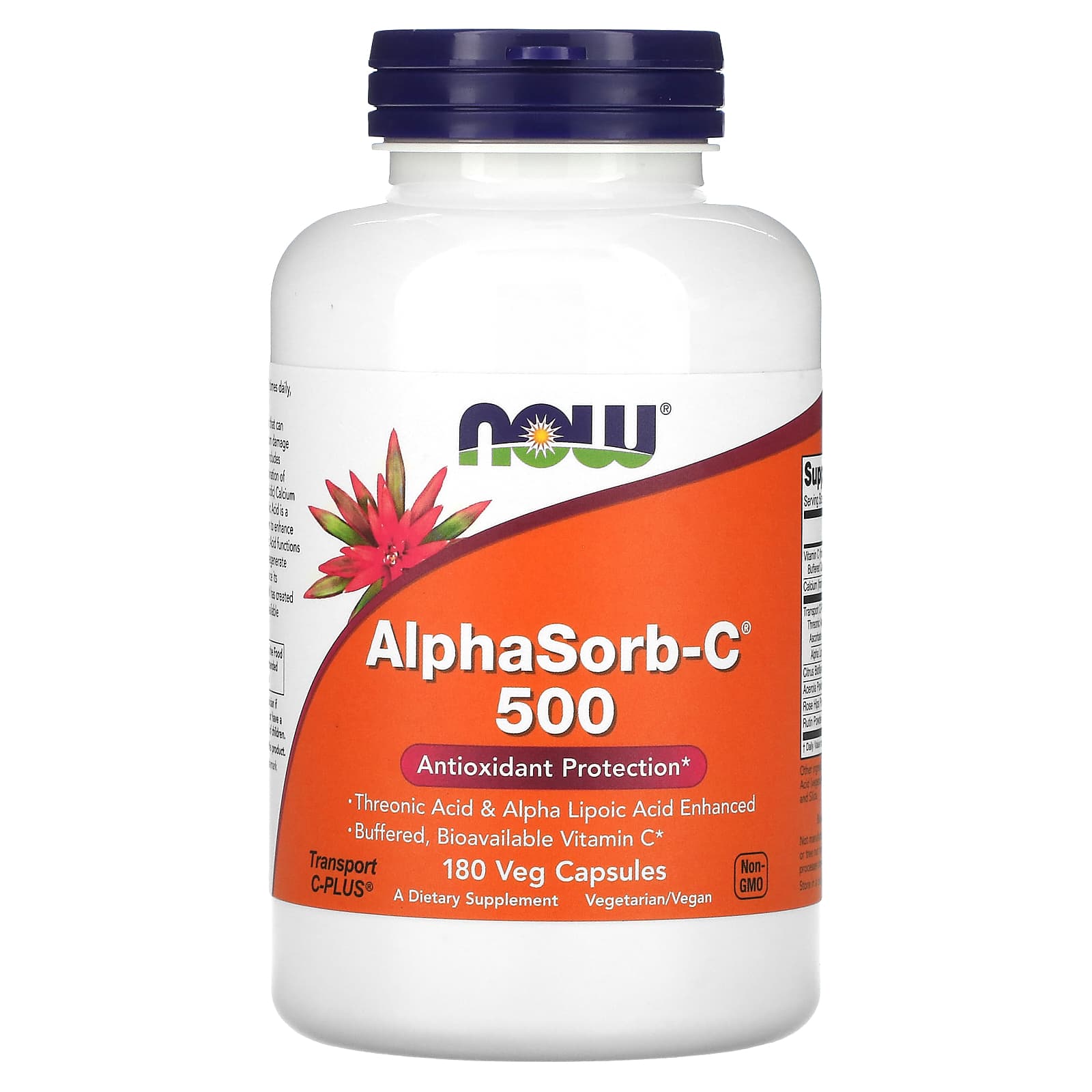 NOW Foods AlphaSorb-C 500 180 растительных капсул 4090₽