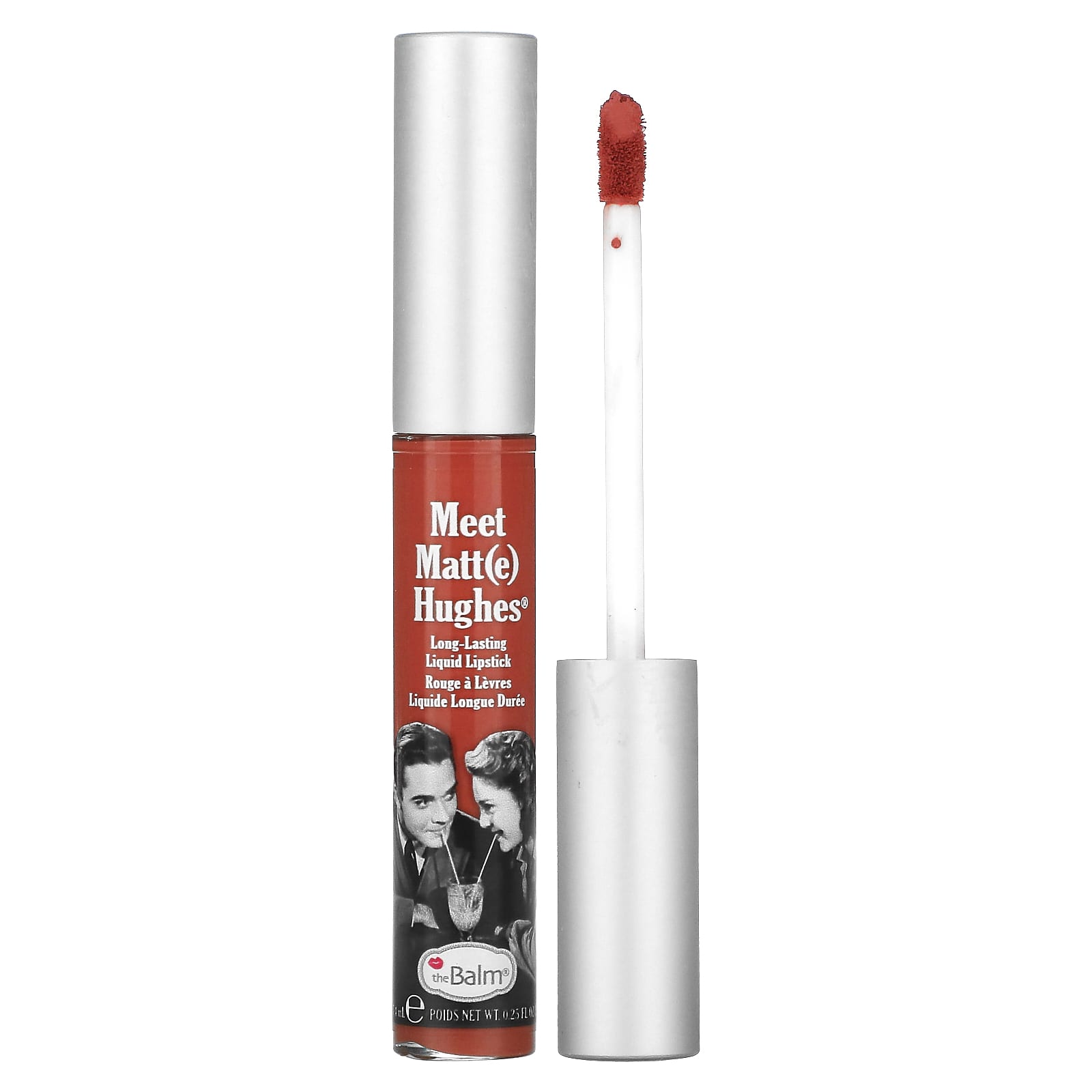 theBalm Cosmetics Meet Matte Hughes стойкая жидкая помада оттенок Committed 74 мл 2390₽