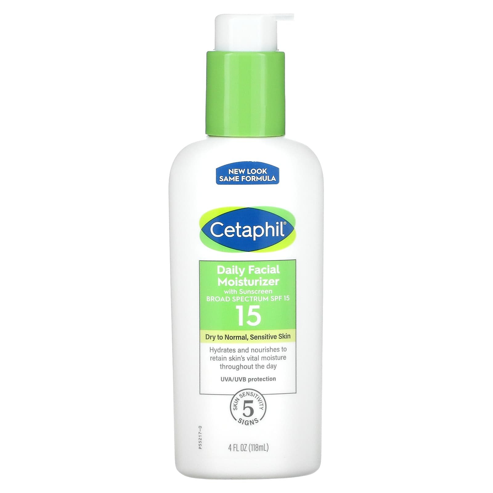 Cetaphil Дневной увлажняющий лосьон для лица с SPF 15 118 мл 4290₽