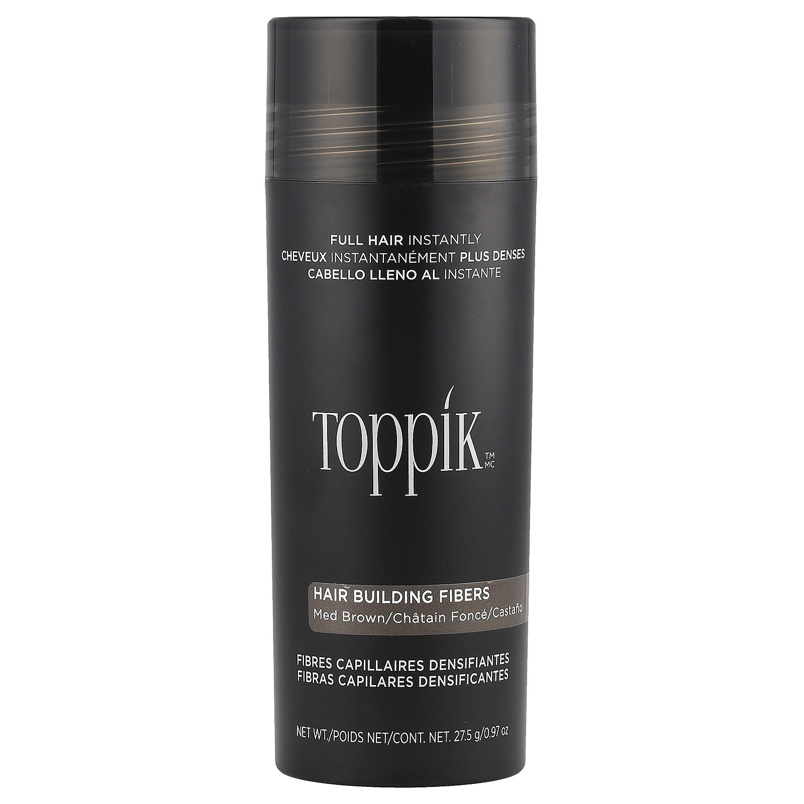 Toppik Hair Building Fibers волокна оттенок коричневый 275 г 7990₽