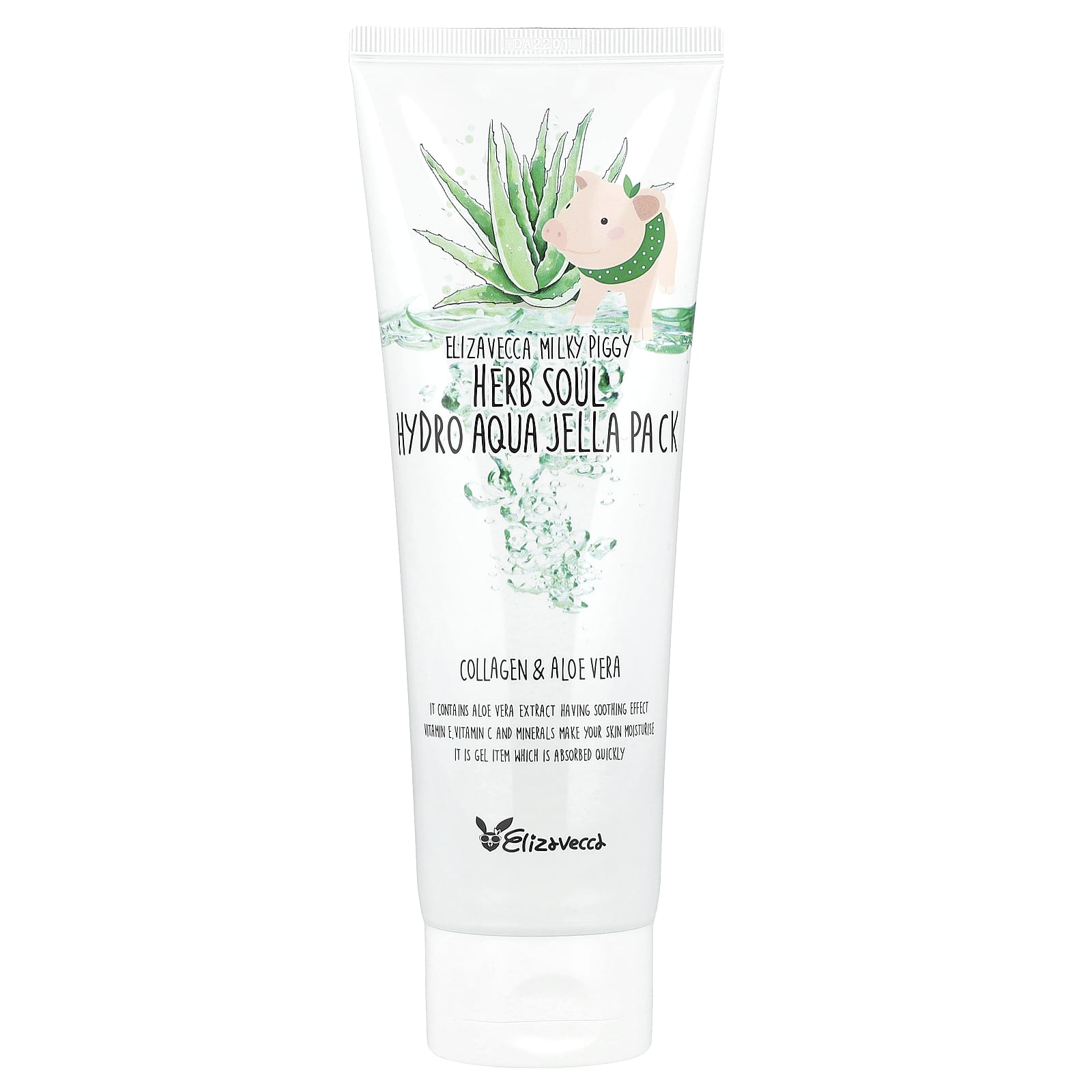 Elizavecca Milky Piggy маска увлажняющая с алоэ и коллагеном 250 мл 845 жидк унций 1990₽