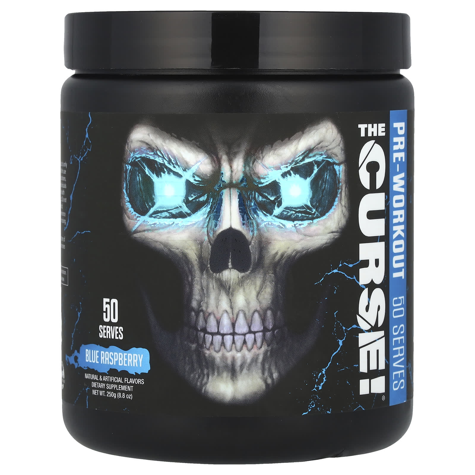 JNX Sports The Curse предтренировочный комплекс голубая малина 250 г 88 унции 5390₽