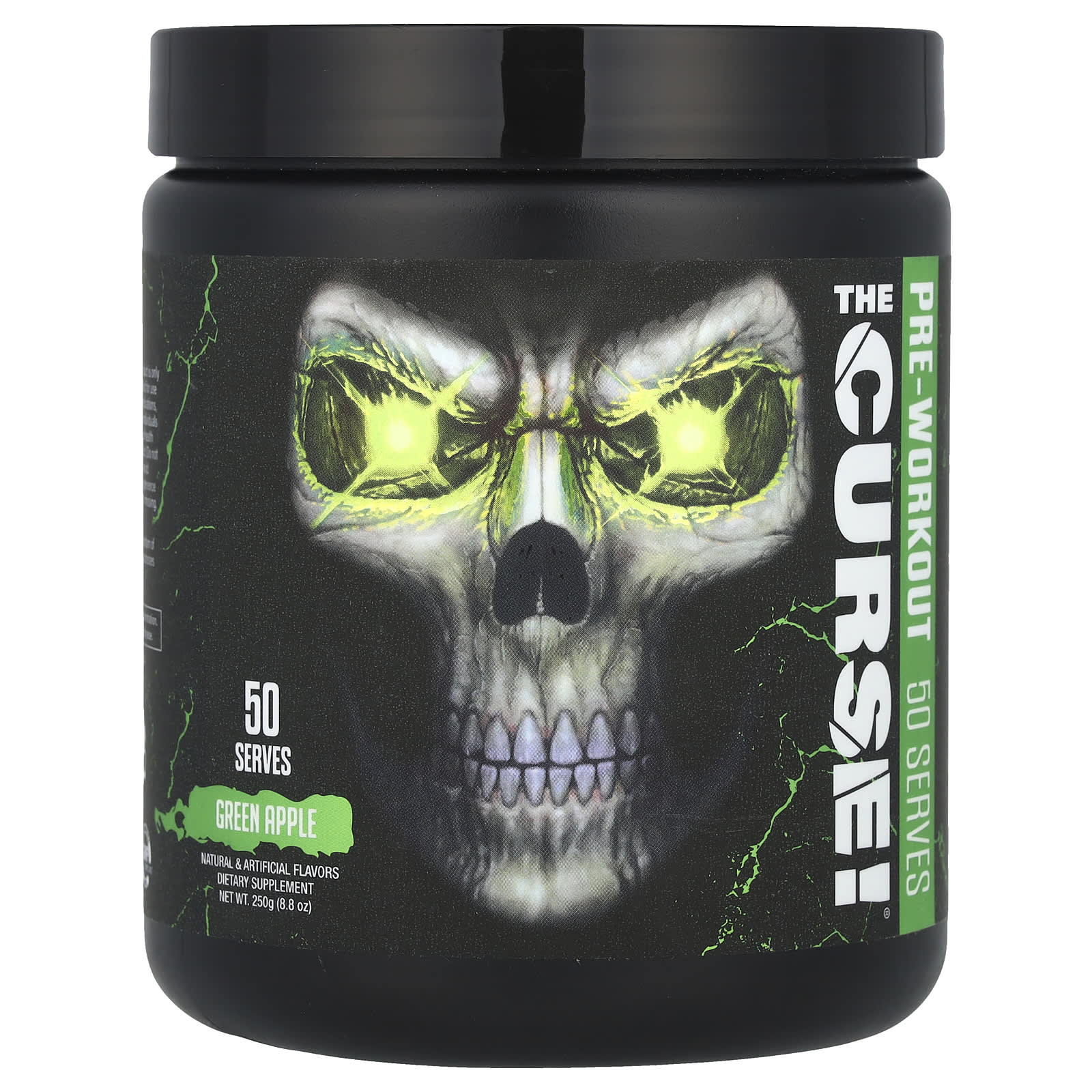 JNX Sports The Curse перед тренировкой зеленое яблоко 250 г 88 унции 5390₽
