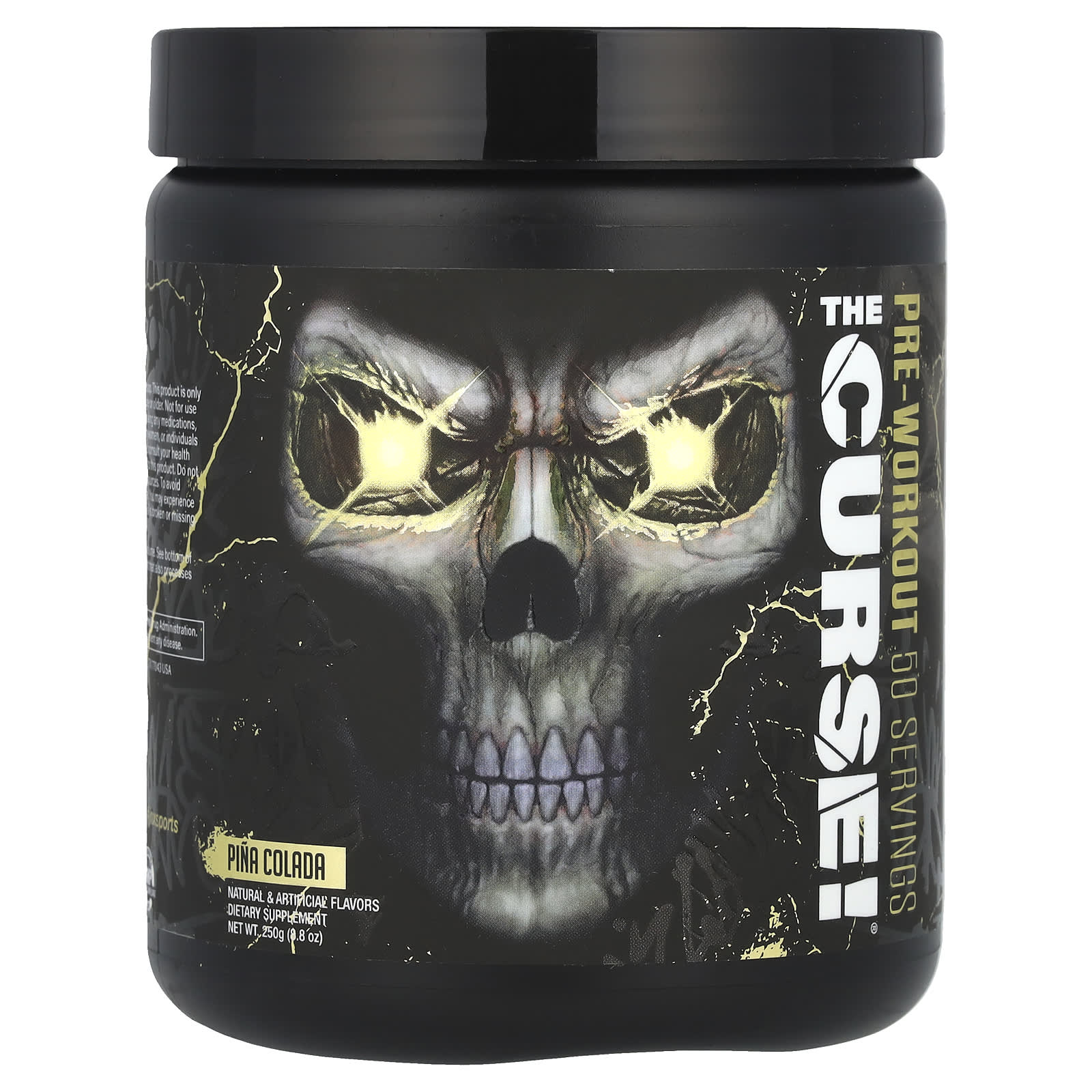 JNX Sports The Curse предтренировочная добавка пина колада 250 г 88 унции 4890₽