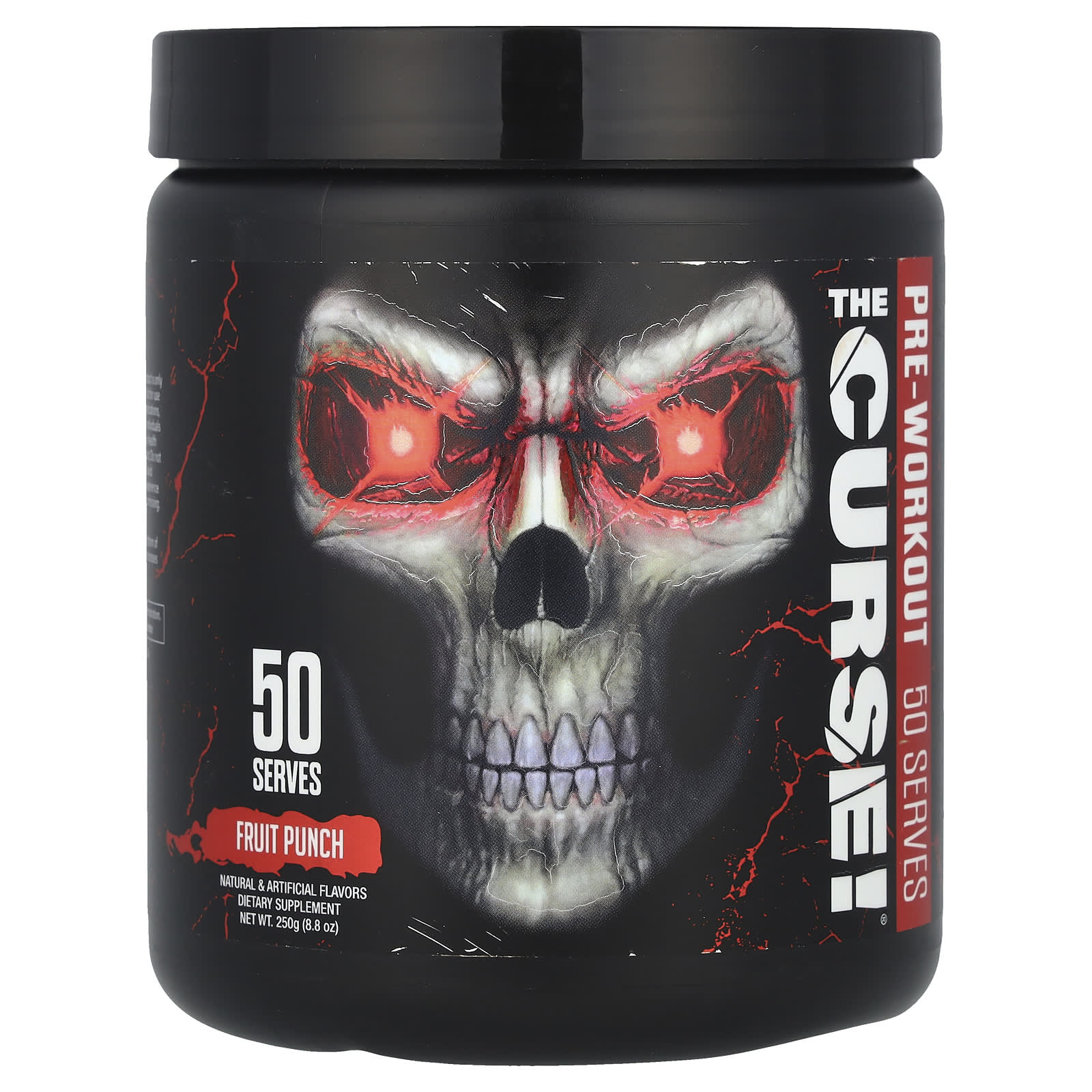 JNX Sports The Curse предтренировочный комплекс фруктовый пунш 250 г 88 унции 5390₽