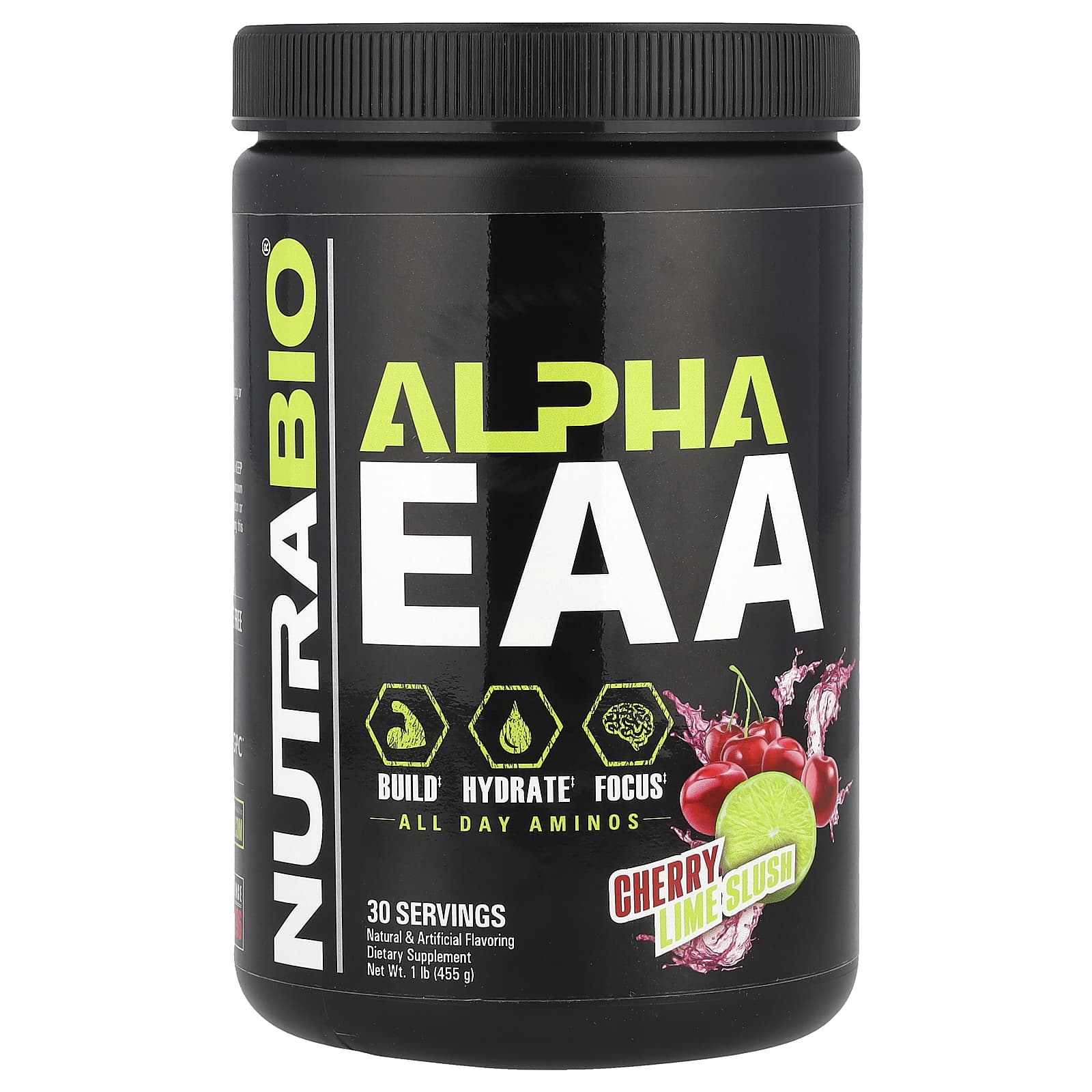 NutraBio Альфа EAA вишня с лаймом 455 г 7590₽