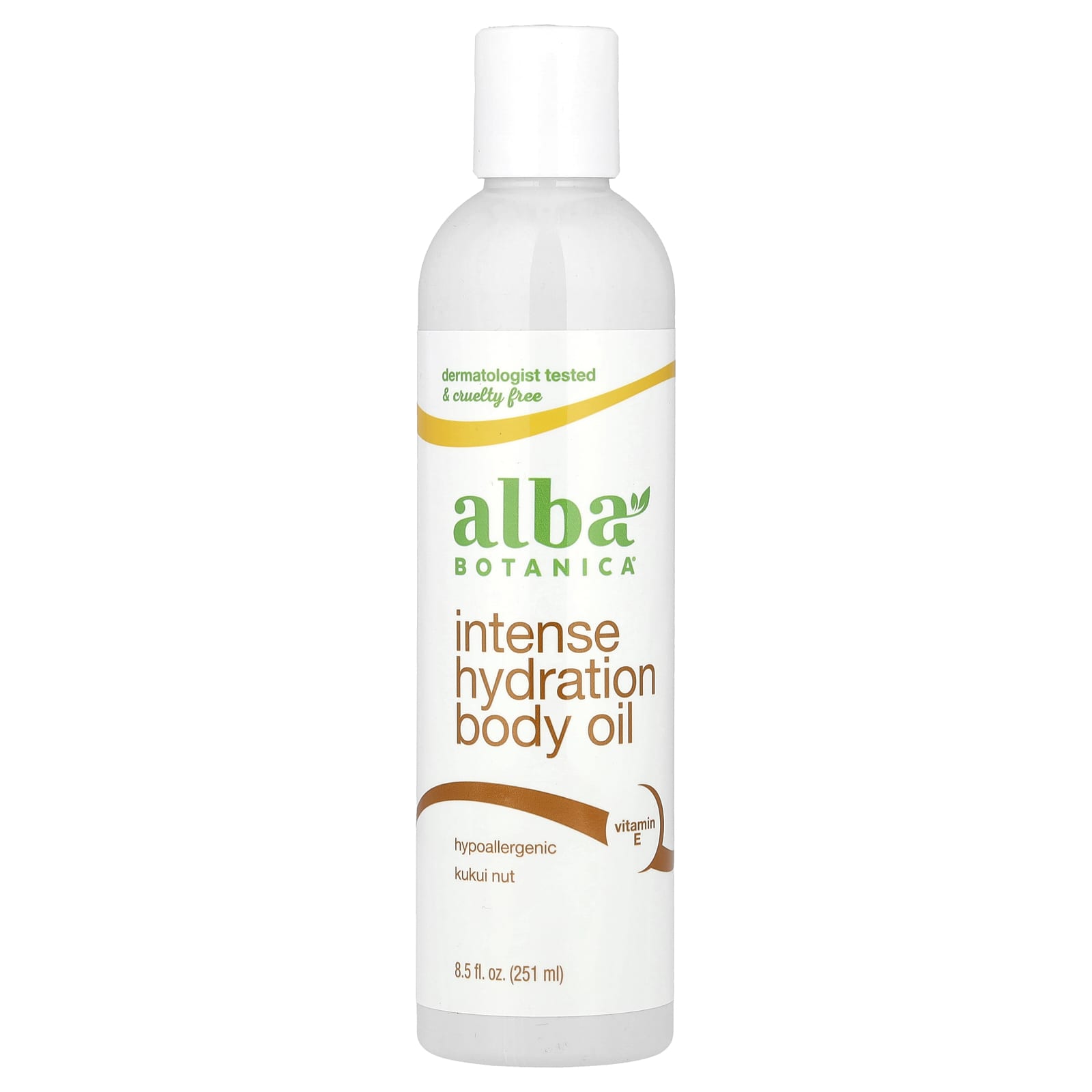 Alba Botanica Гавайское масло для тела Орех кукуй 85 жид унций 251 мл 1990₽