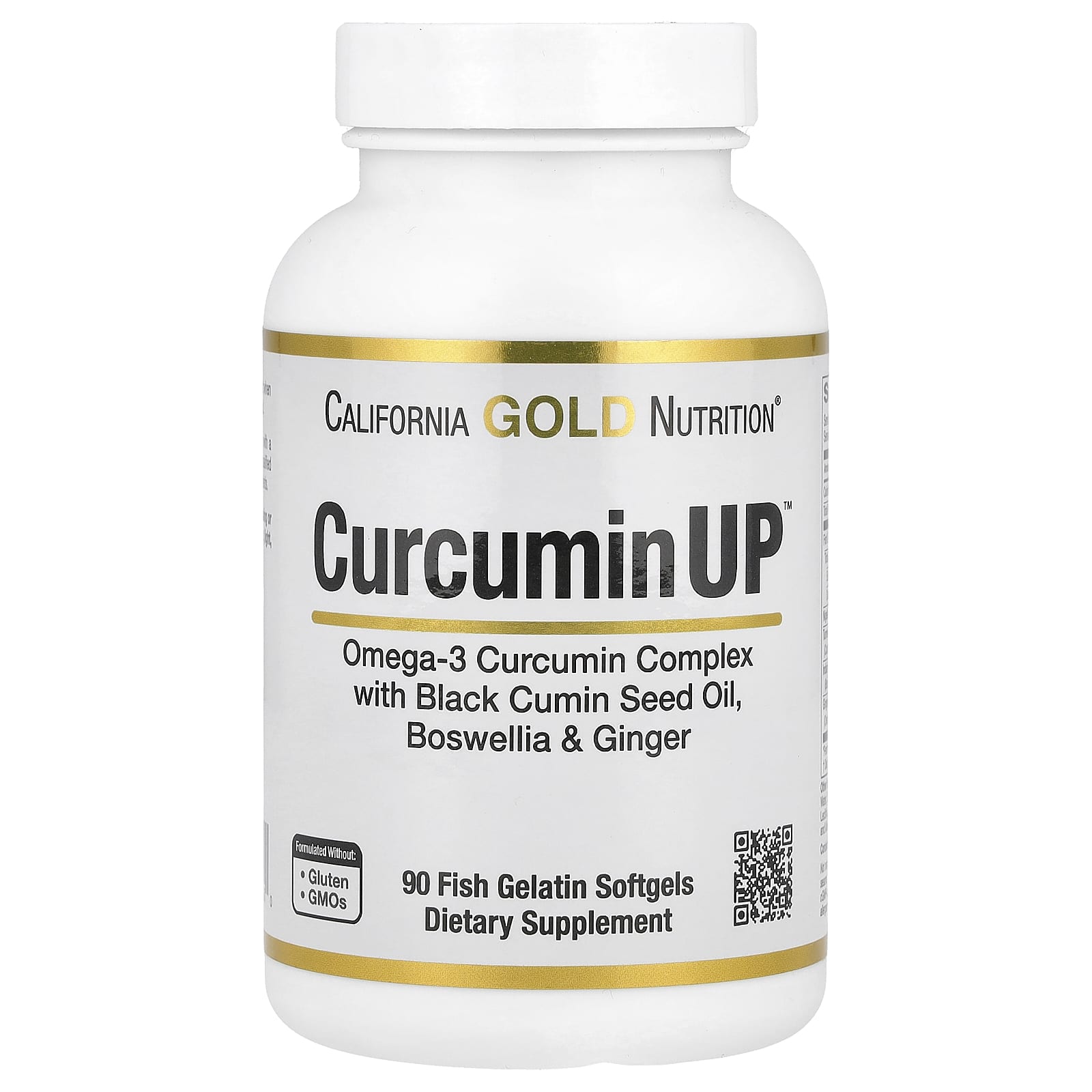 California Gold Nutrition CurcuminUP 90 капсул из рыбьего желатина 5490₽