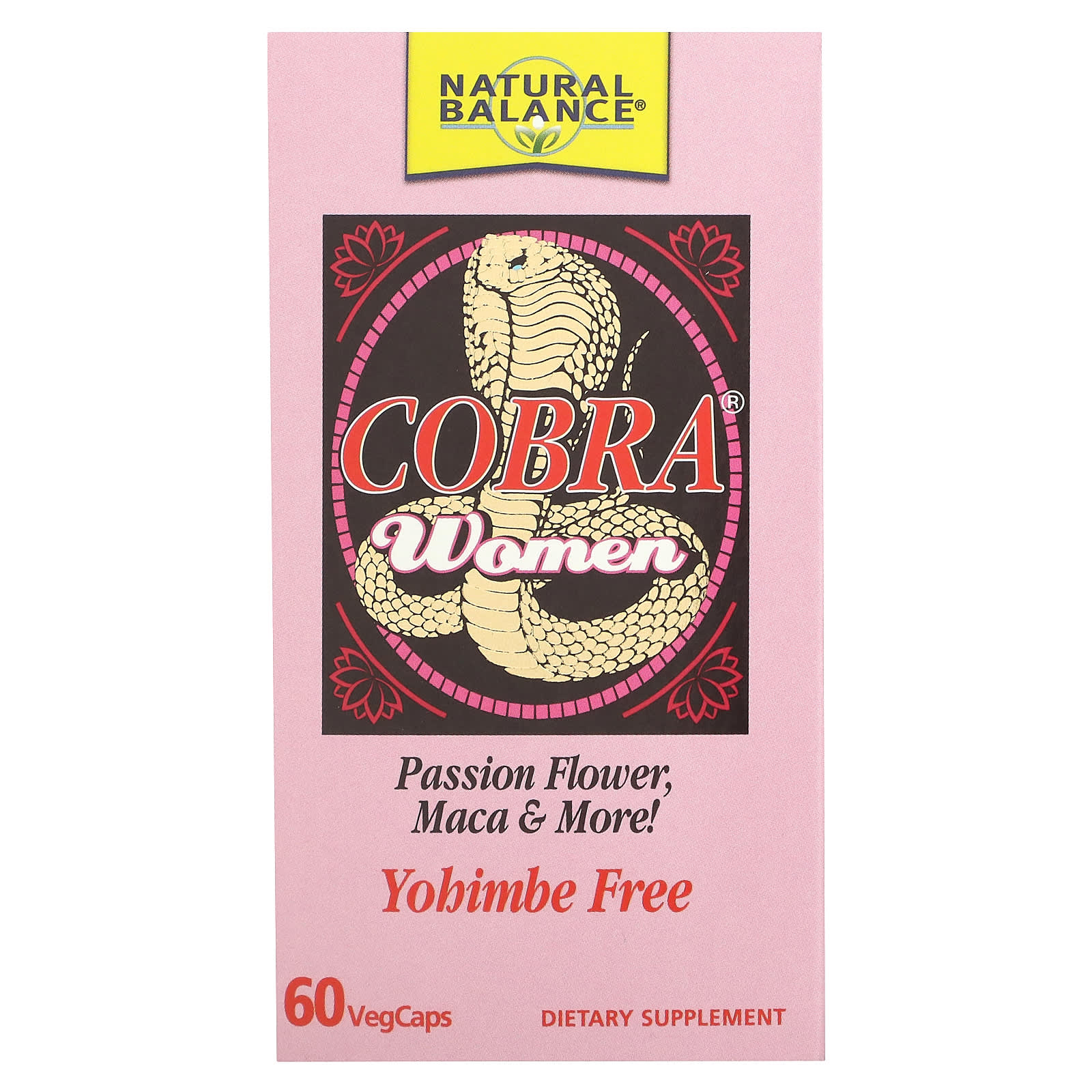 Natural Balance Cobra Women 60 капсул на растительной основе 4290₽