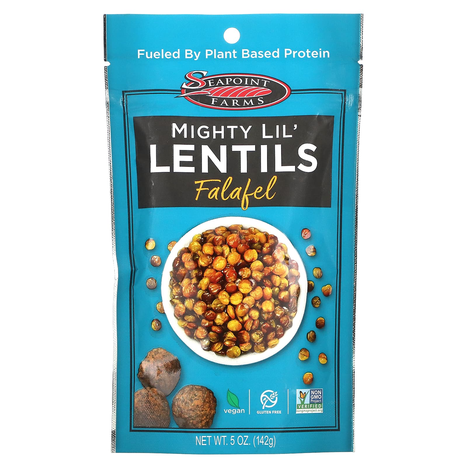 Seapoint Farms Mighty Lil Lentils Фалафель 5 унций 142 г 1490₽