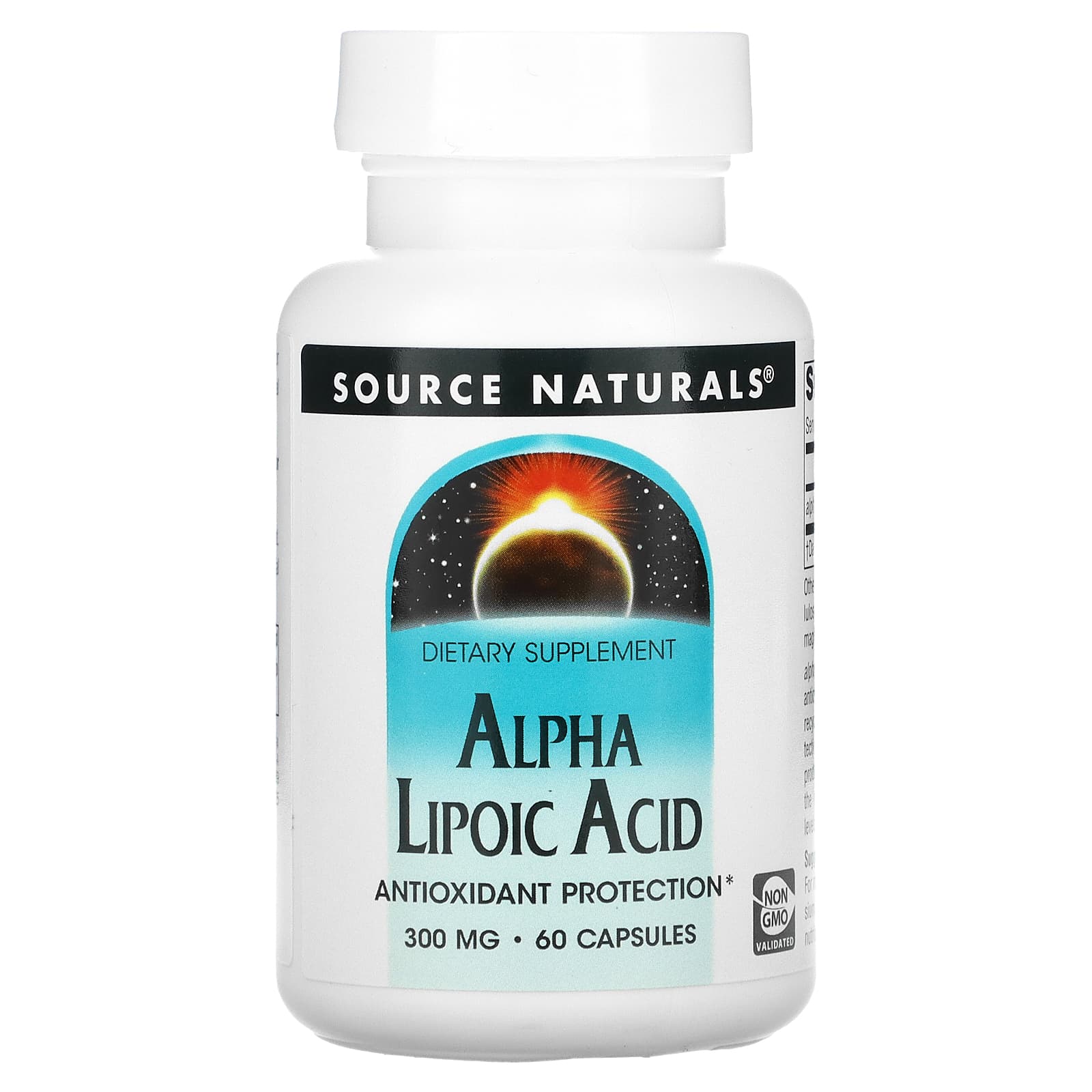 Source Naturals альфа-липоевая кислота 300 мг 60 капсул 2290₽