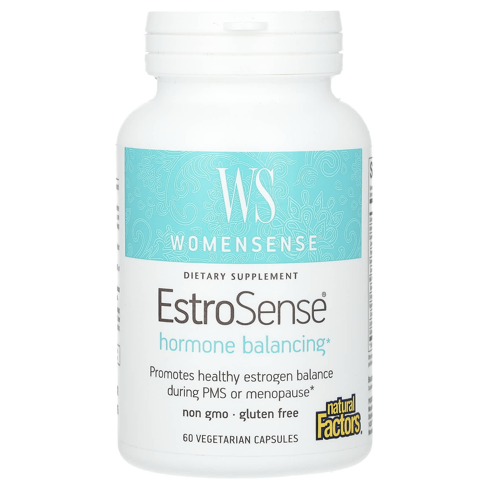 Natural Factors WomenSense EstroSense гормональный баланс 60 вегетарианских капсул 4290₽