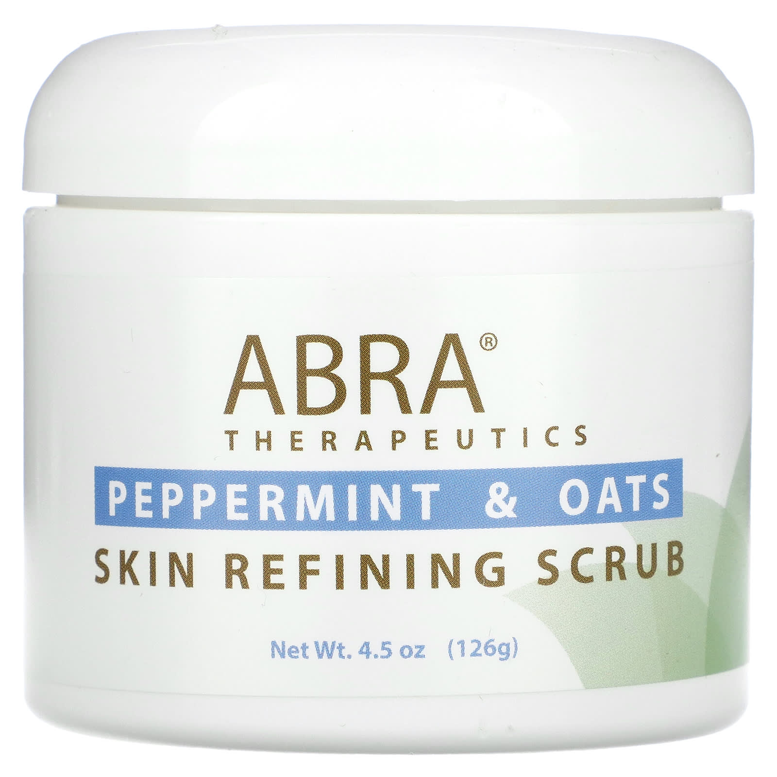 Abra Therapeutics Скраб для кожи перечная мята и овес 126 г 45 унции 1890₽