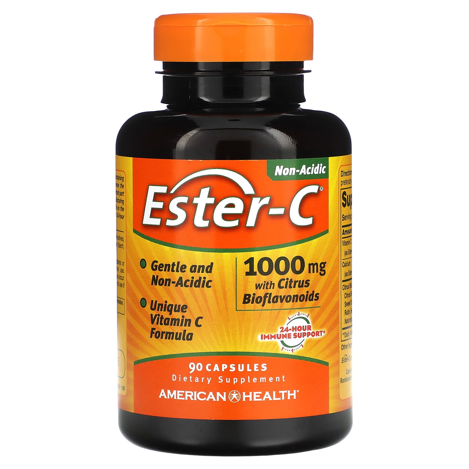 American Health Ester-C с цитрусовыми биофлавоноидами 1000 мг 90 капсул 3990₽