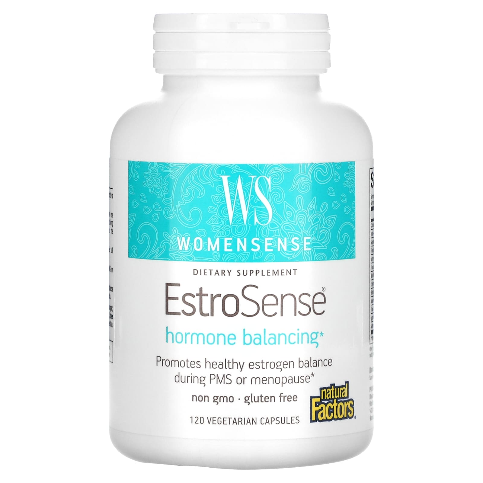Natural Factors WomenSense EstroSense гормональный баланс 120 вегетарианских капсул 7290₽