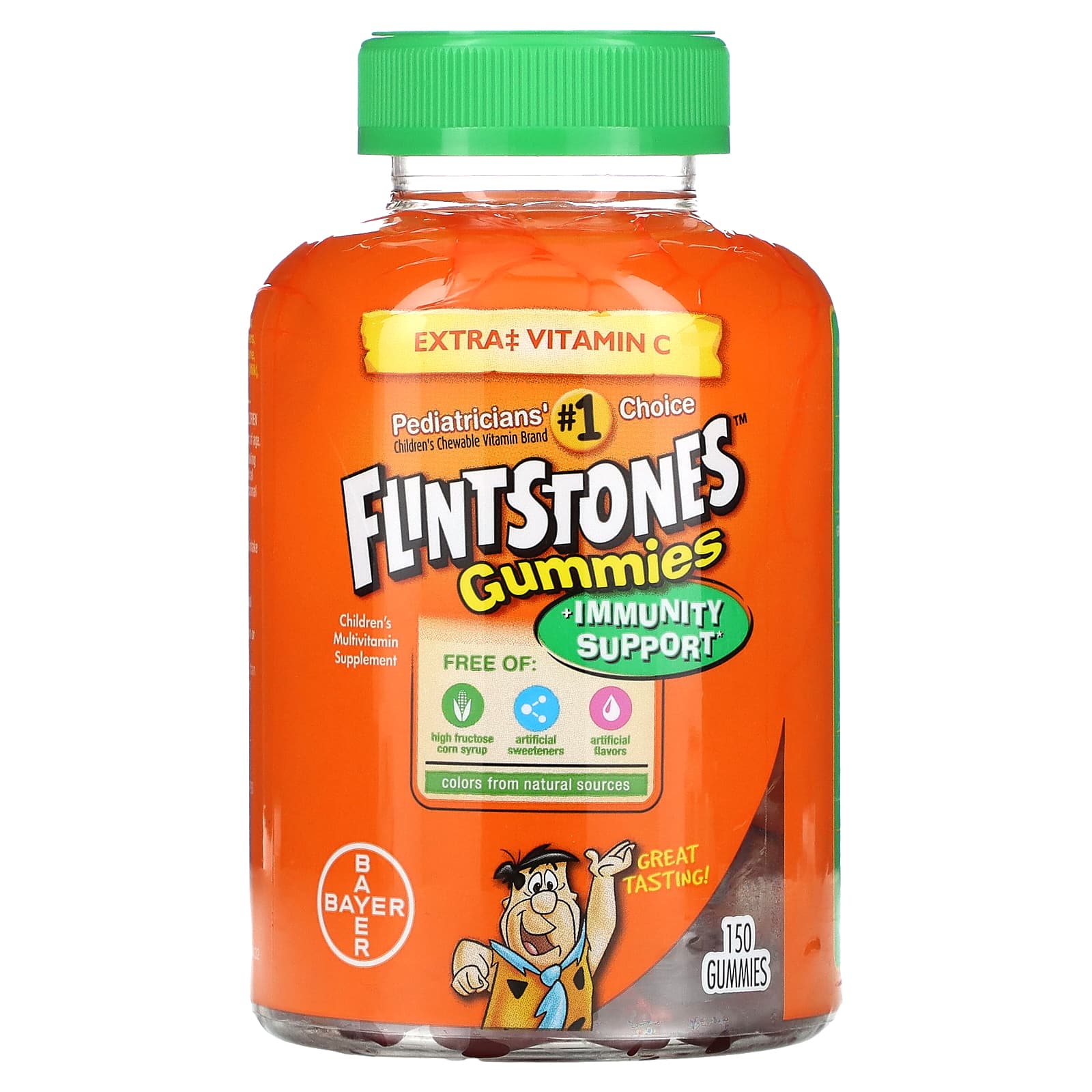 Flintstones Gummies мультивитаминная добавка для детей 150 жевательных конфет 3190₽