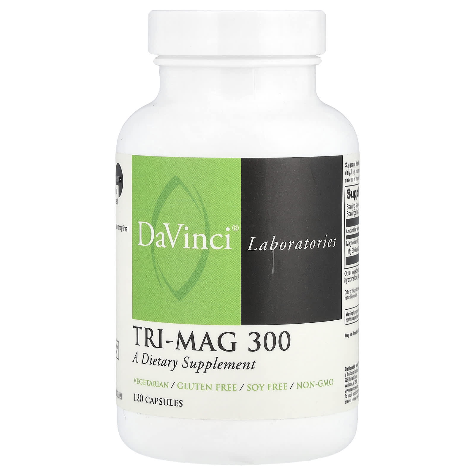 DaVinci Laboratories of Vermont Tri-Mag 300 120 капсул 5390₽