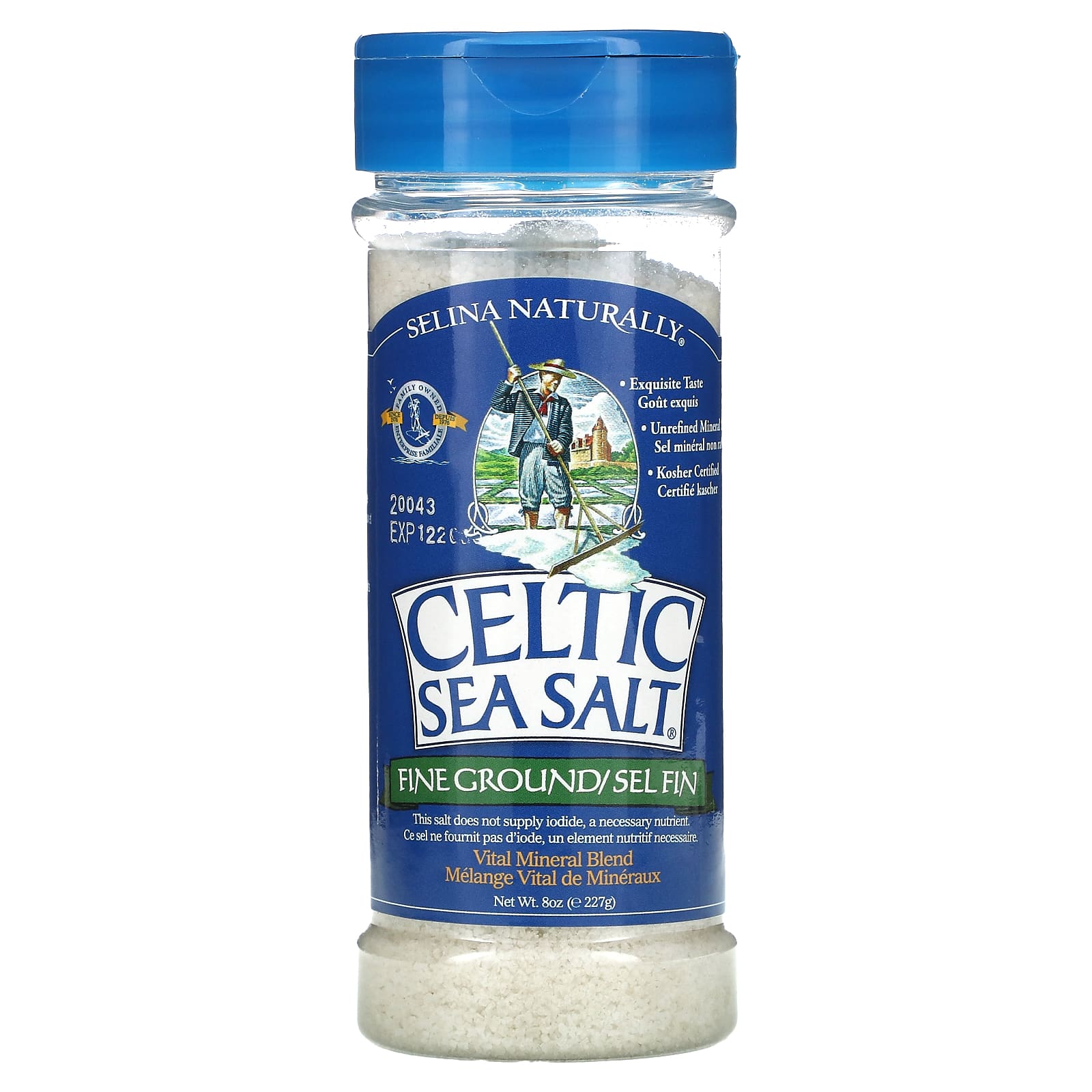 Celtic Sea Salt Минеральная смесь морской соли грубого помола 8 унций 227 г 2190₽