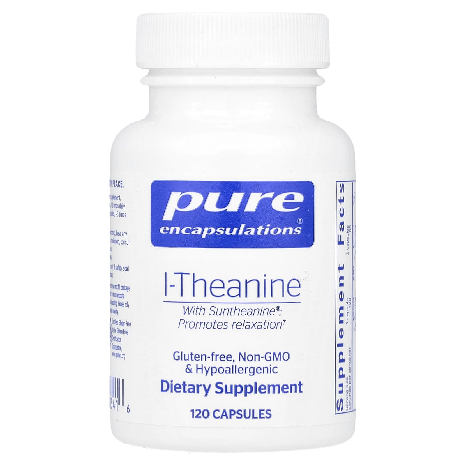 Pure Encapsulations L-теанин 120 капсул 20390₽