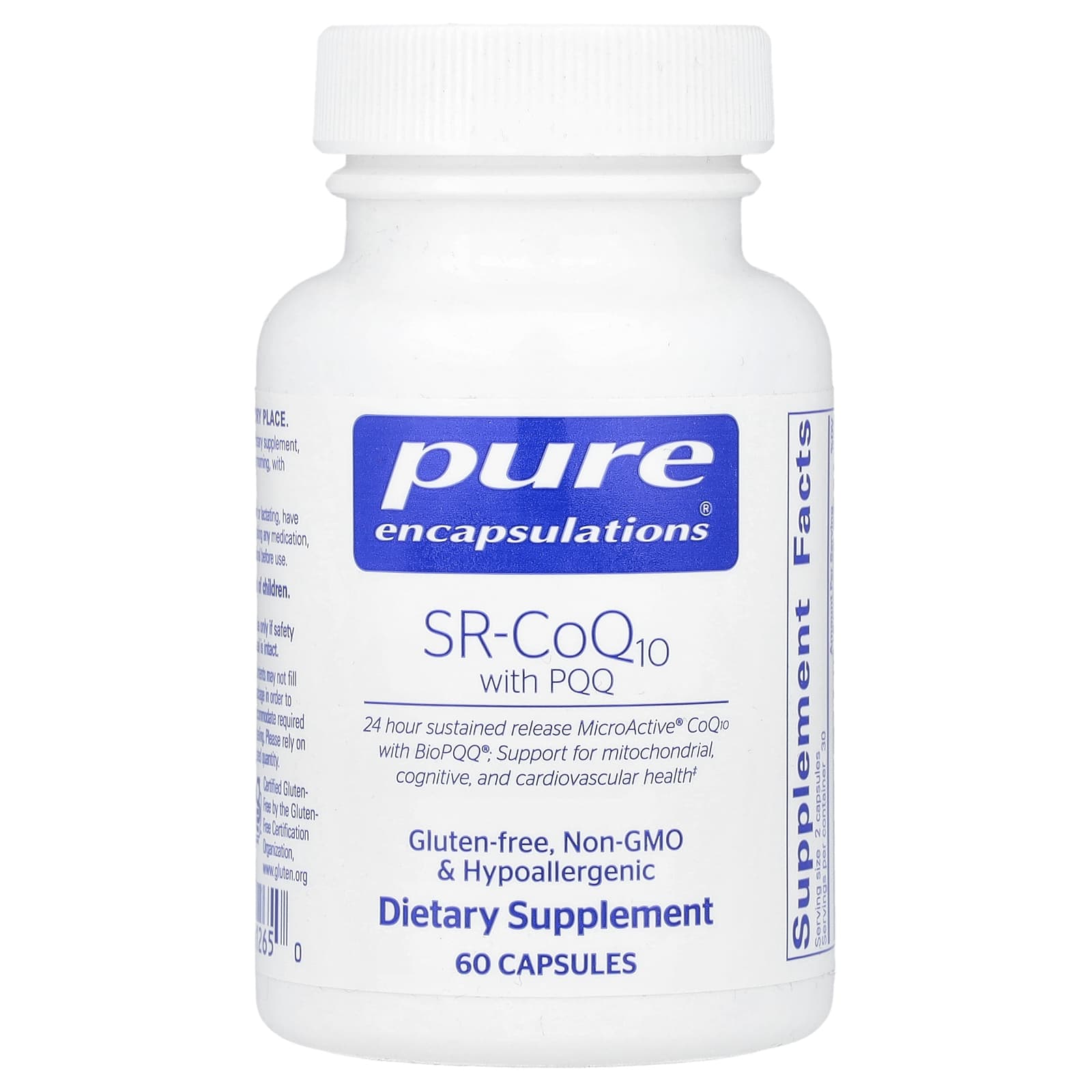 Pure Encapsulations SR-CoQ10 с PQQ 60 капсул 17190₽