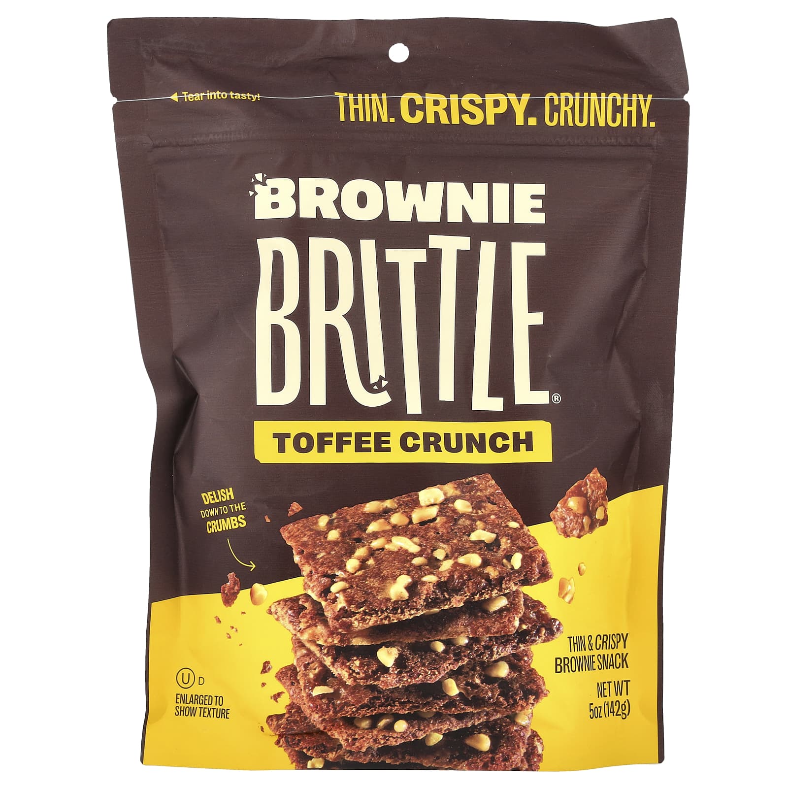 Sheila Gs Brownie Brittle хрустящая ириска 142 г 5 унций 1590₽