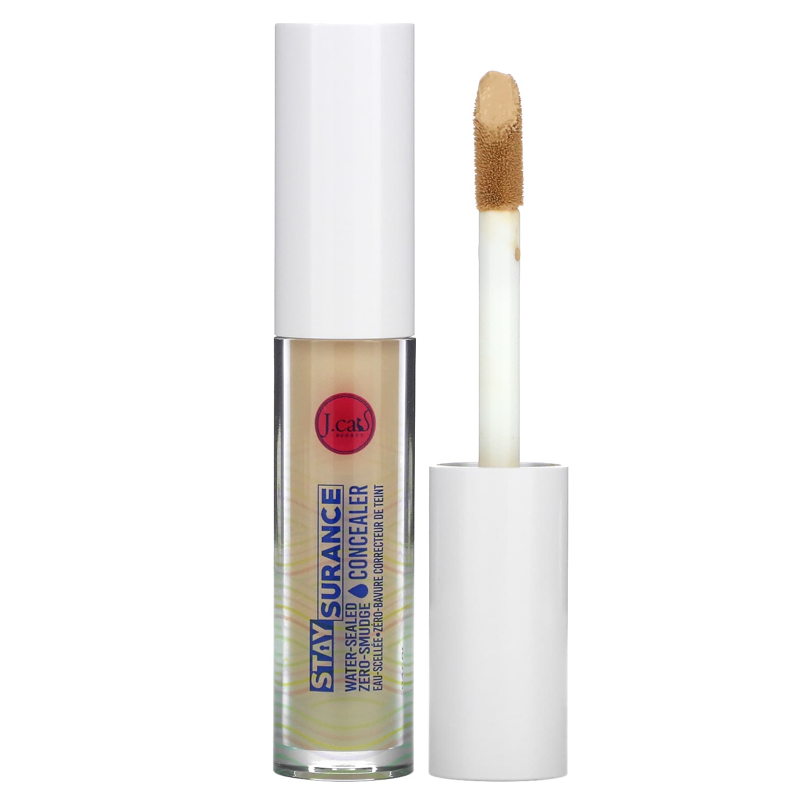 JCat Beauty Staysurance Water-Sealed Zero-Smudge Concealer бафф SHC108 48 мл 016 жидк Унции 1790₽