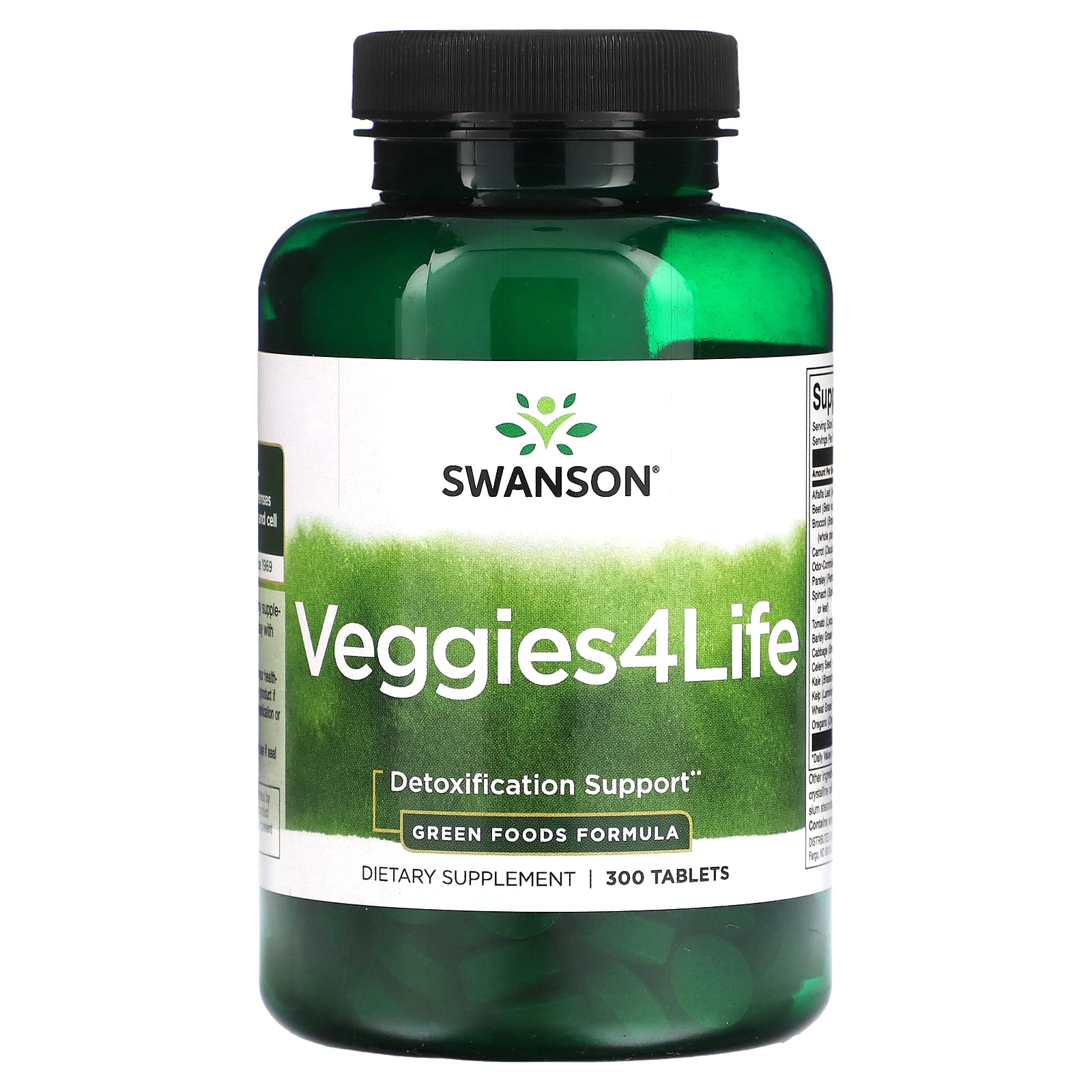 Swanson Veggies4Life 300 таблеток 3390₽