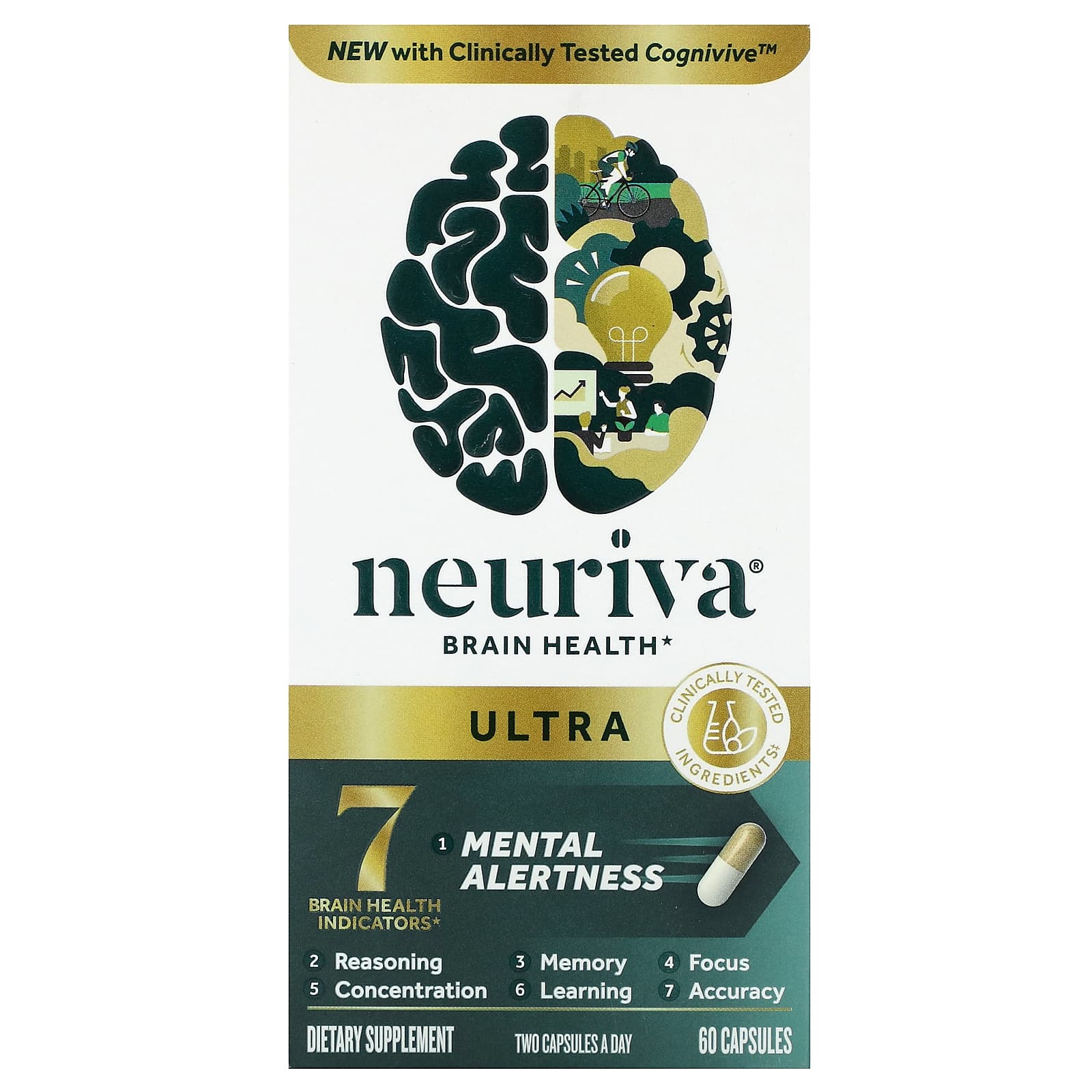 Schiff Neuriva Brain Health Ultra 60 капсул 14190₽