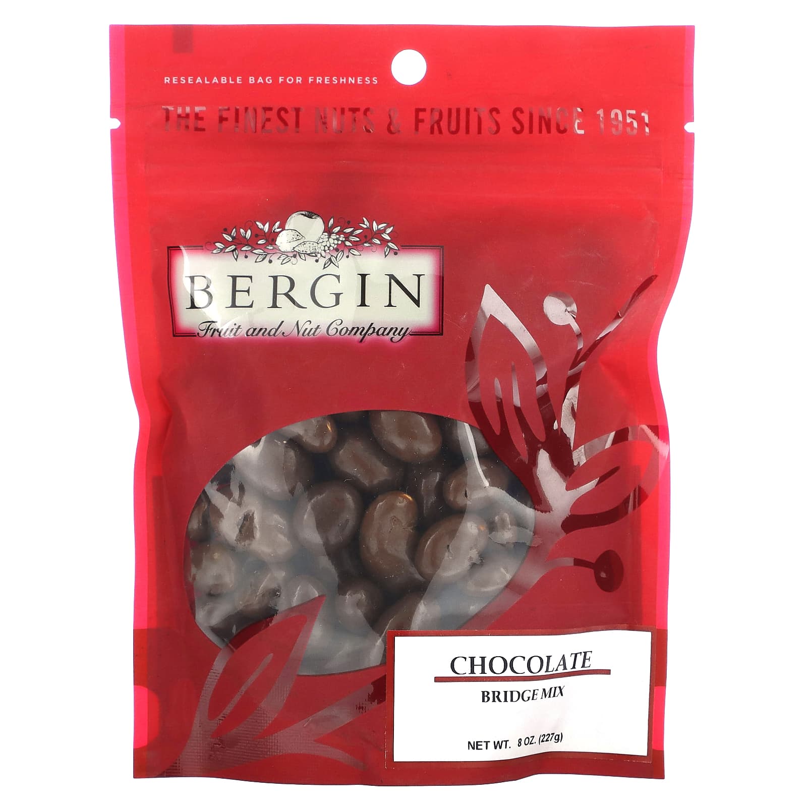 Bergin Fruit and Nut Company Bridge Mix шоколад 227 г 8 унций 1790₽