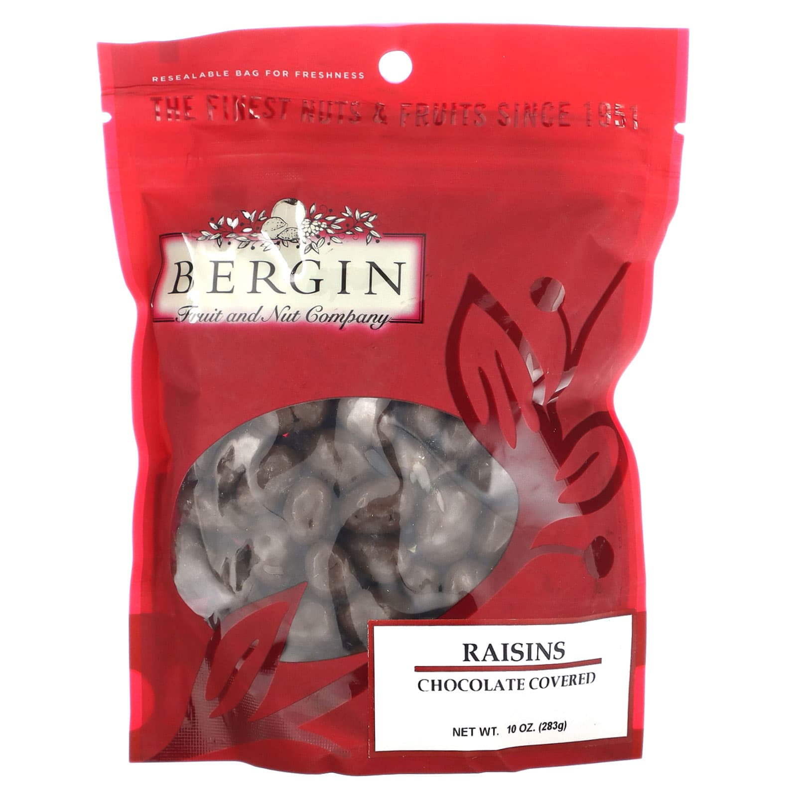 Bergin Fruit and Nut Company Изюм в шоколаде 283 г 10 унций 1890₽