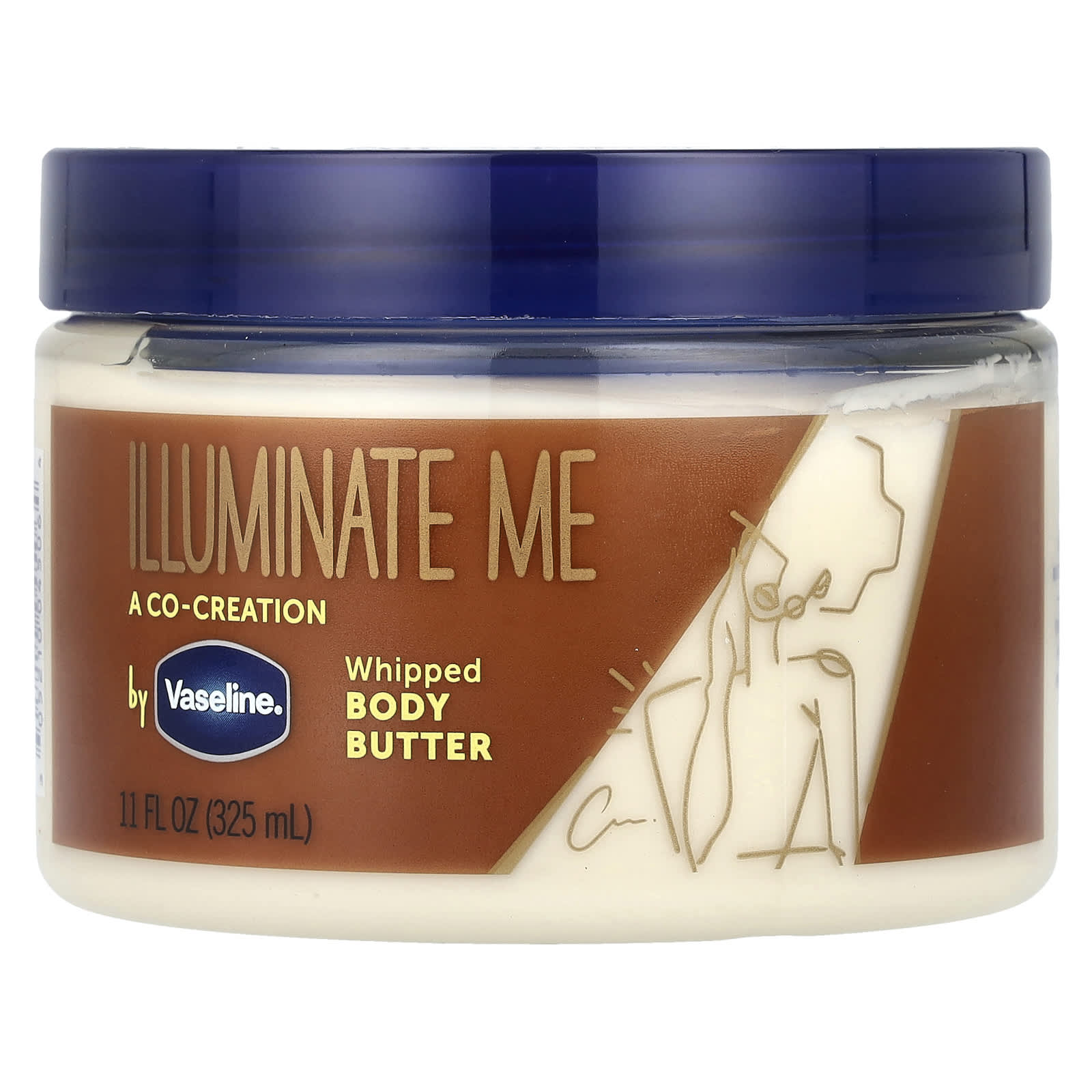 Vaseline Illuminate Me взбитое масло для тела 325 мл 11 жидк Унций 2690₽